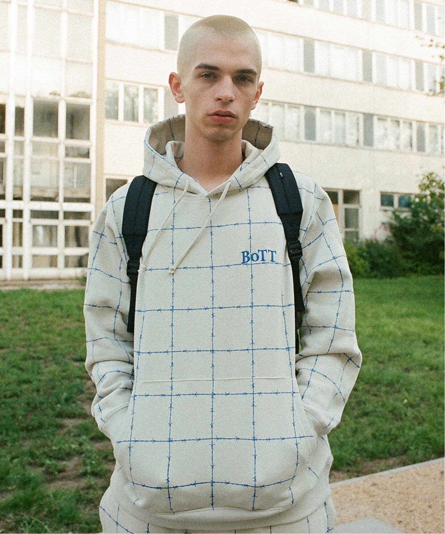 BoTT / ボット】Barbwire Pullover Hoodie（パーカー）｜WISM  