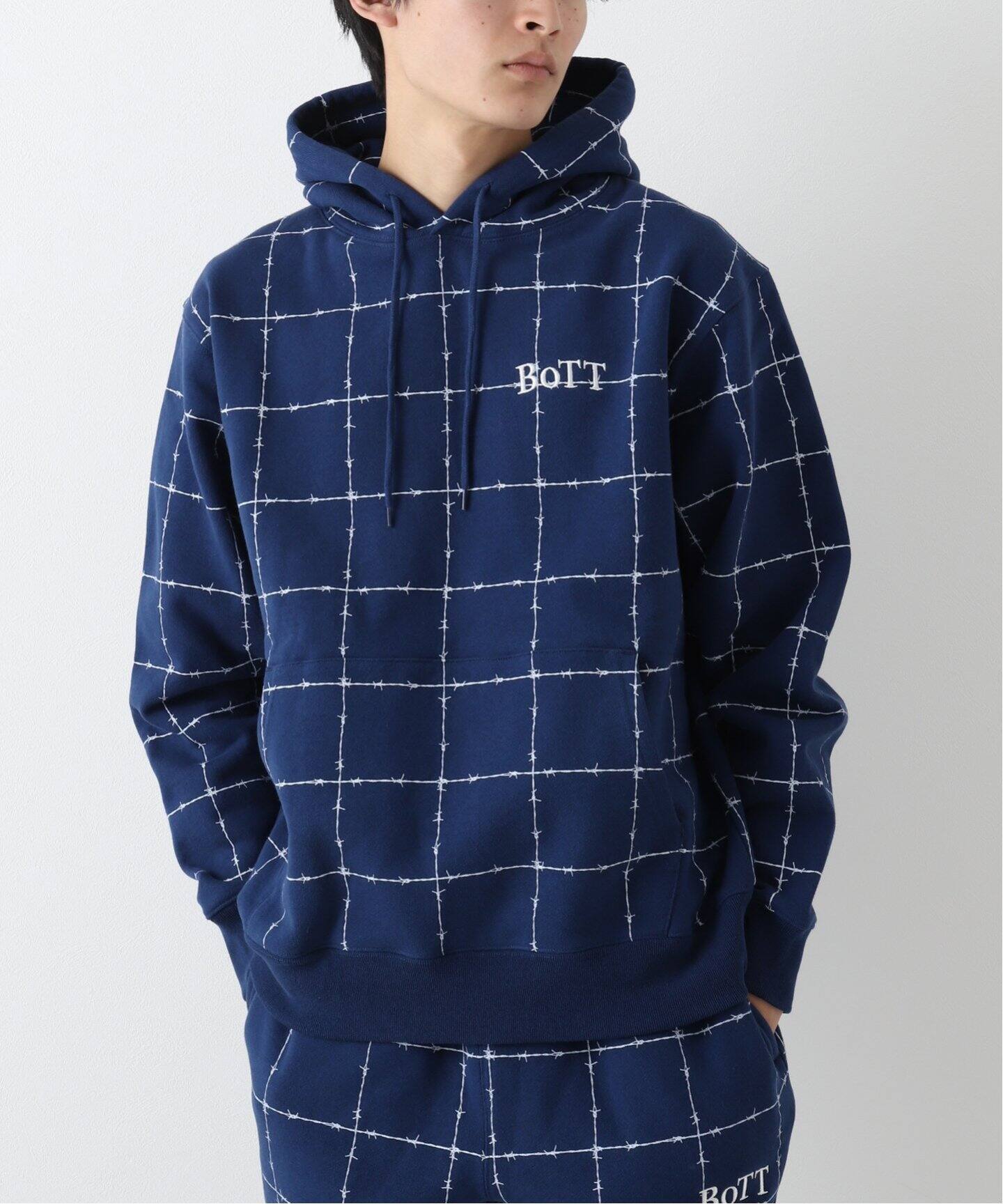 BoTT / ボット】Barbwire Pullover Hoodie（パーカー）｜WISM  