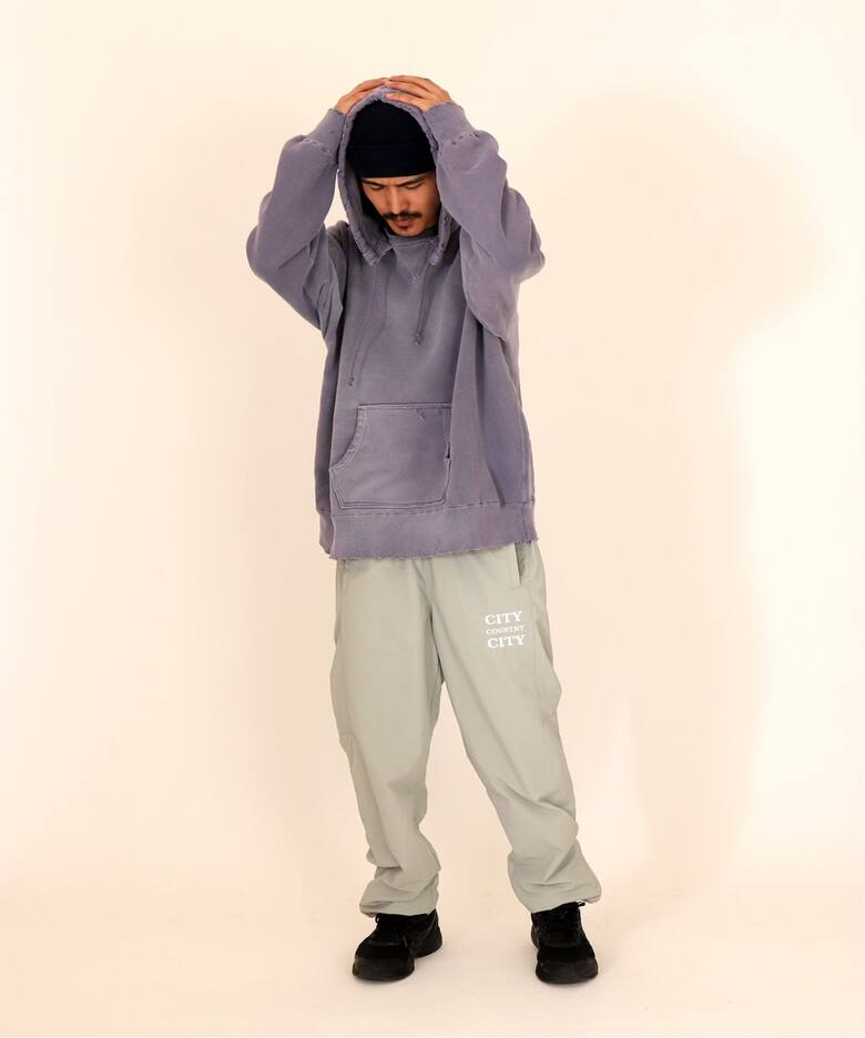 ANCELLM / アンセルム】WISM 別注 DAMAGE SWEAT HOODIE（パーカー 
