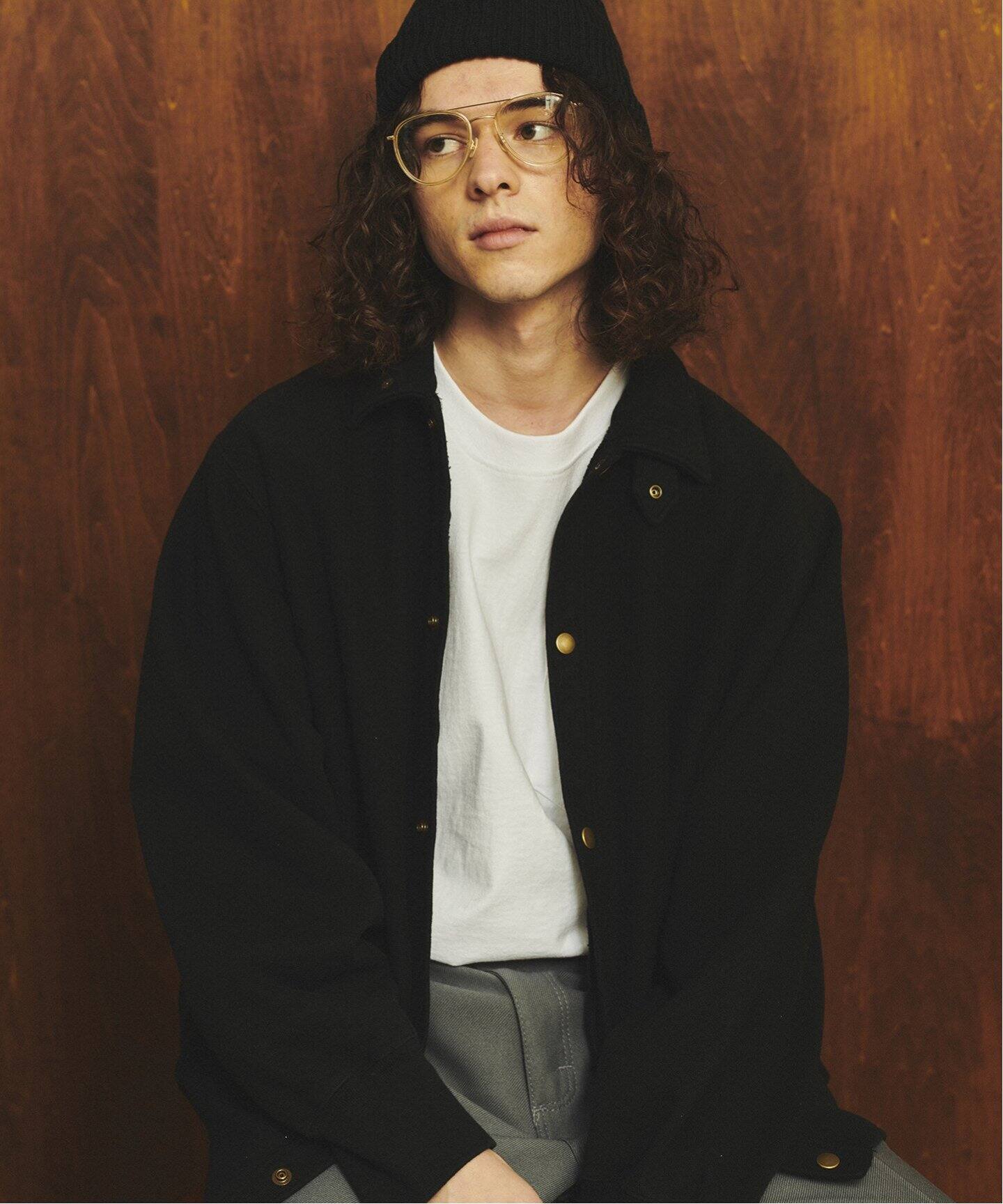 STANDARD JOURNAL / スタンダード ジャーナル】Snap sweat cardigan BY  