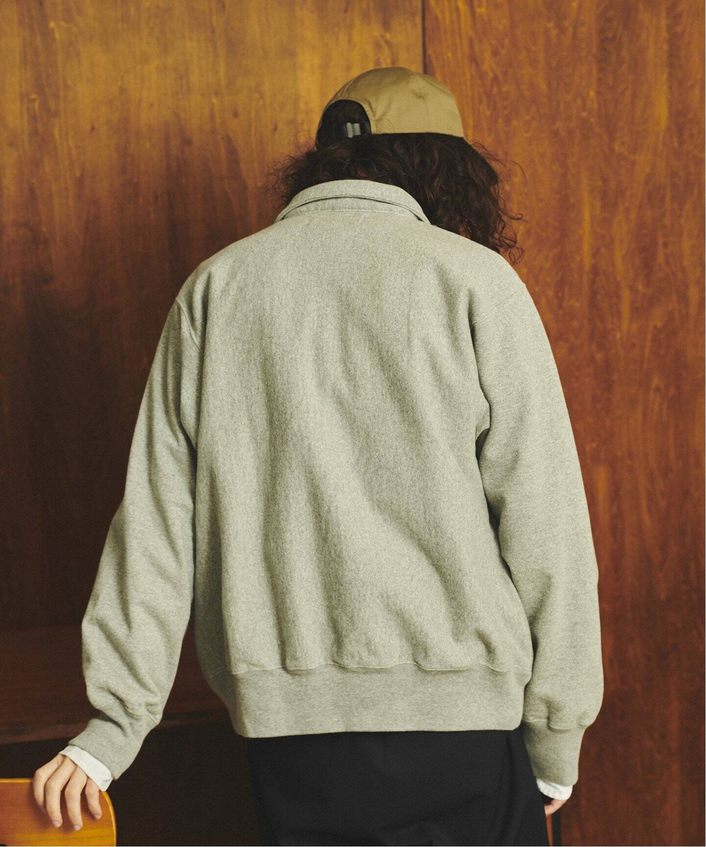STANDARD JOURNAL / スタンダード ジャーナル】Snap sweat cardigan BY  