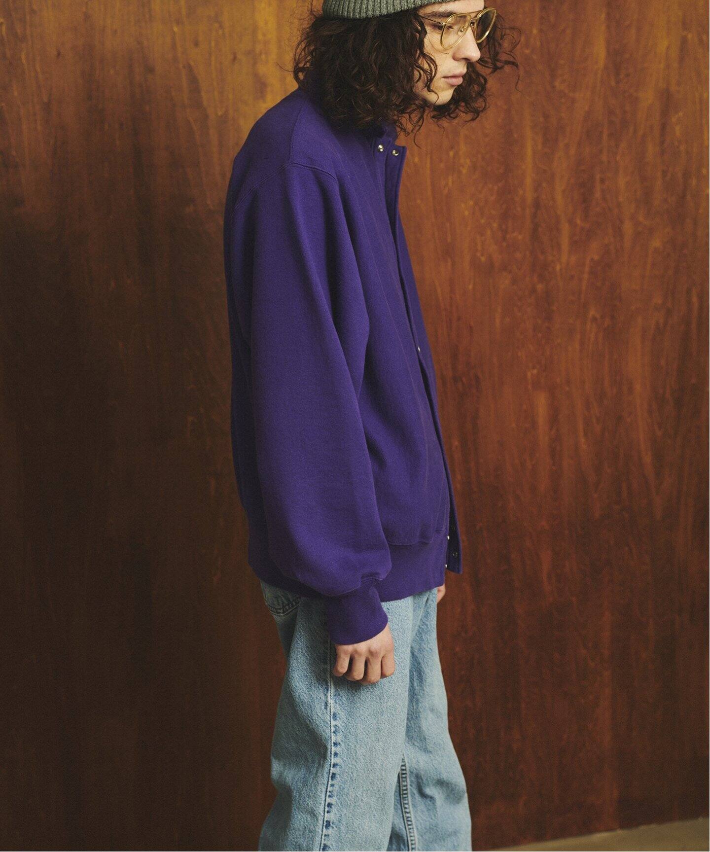 STANDARD JOURNAL / スタンダード ジャーナル】Snap sweat cardigan BY  