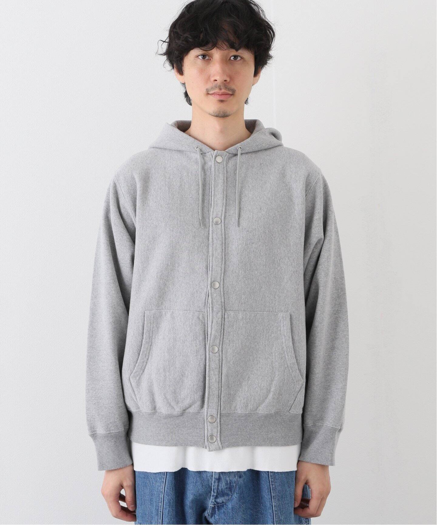 STANDARD JOURNAL / スタンダード ジャーナル】Snap sweat parka 