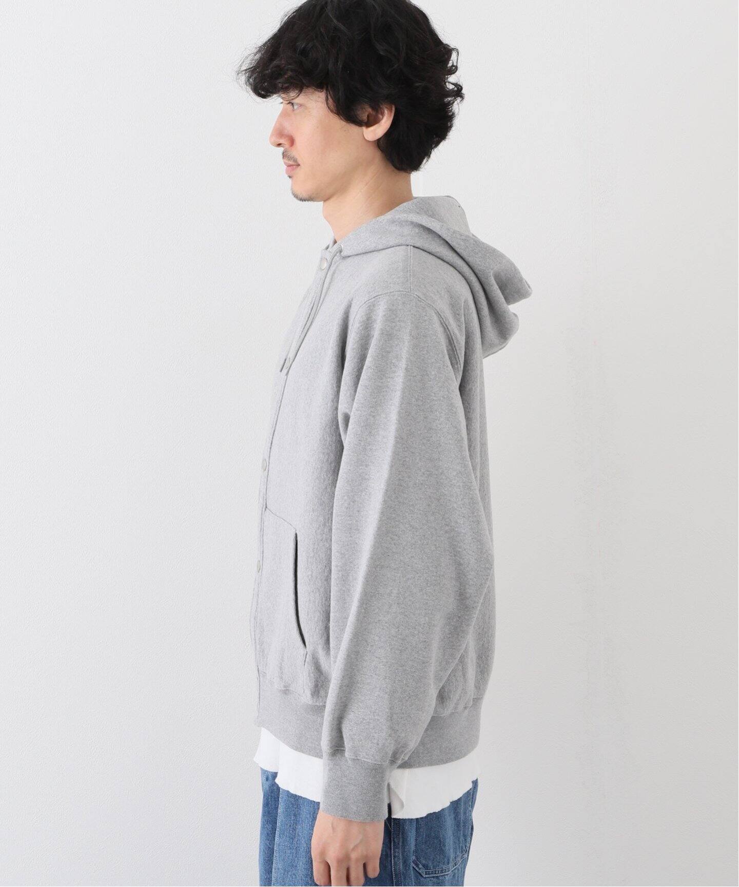 STANDARD JOURNAL / スタンダード ジャーナル】Snap sweat parka 