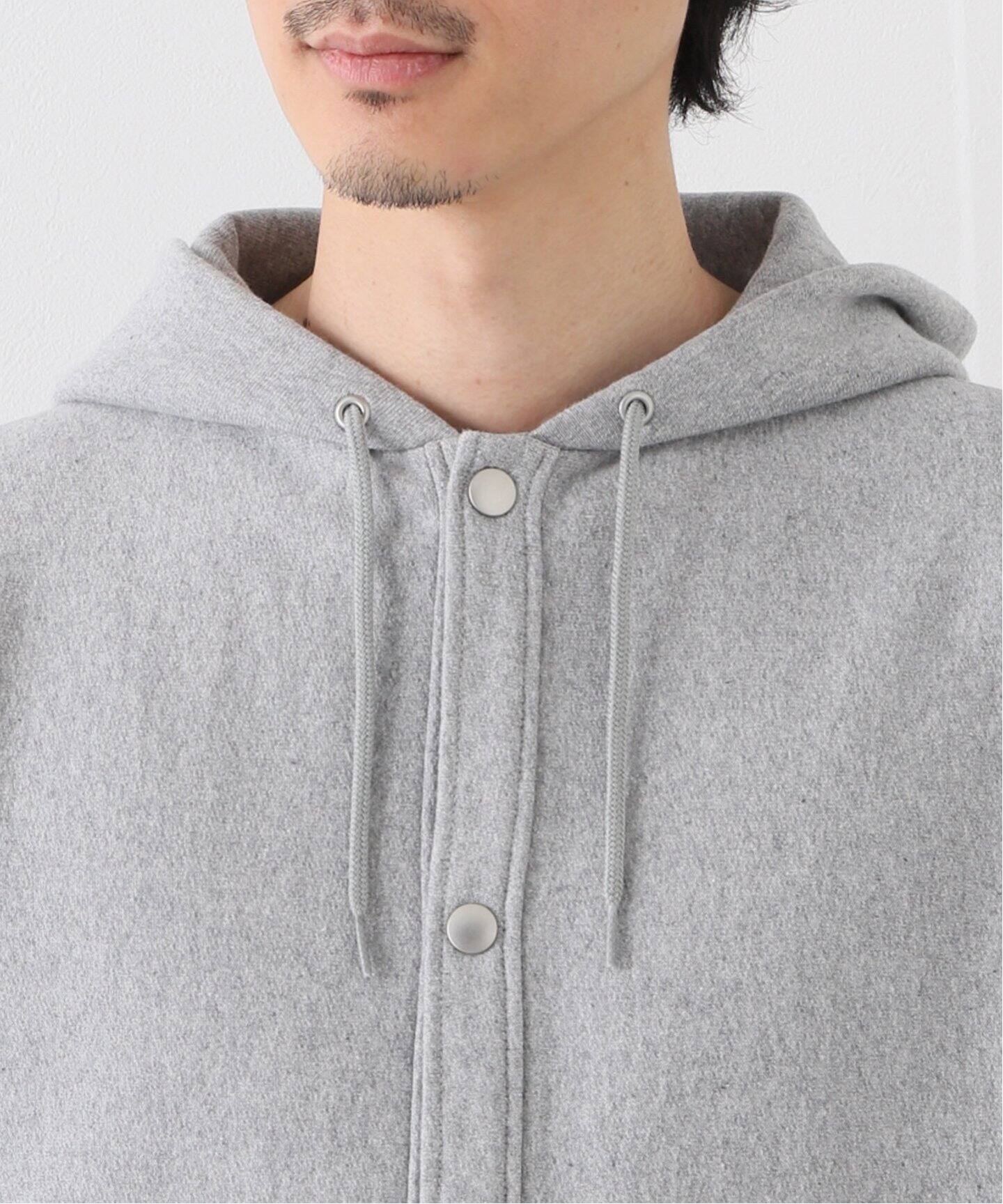 STANDARD JOURNAL / スタンダード ジャーナル】Snap sweat parka 