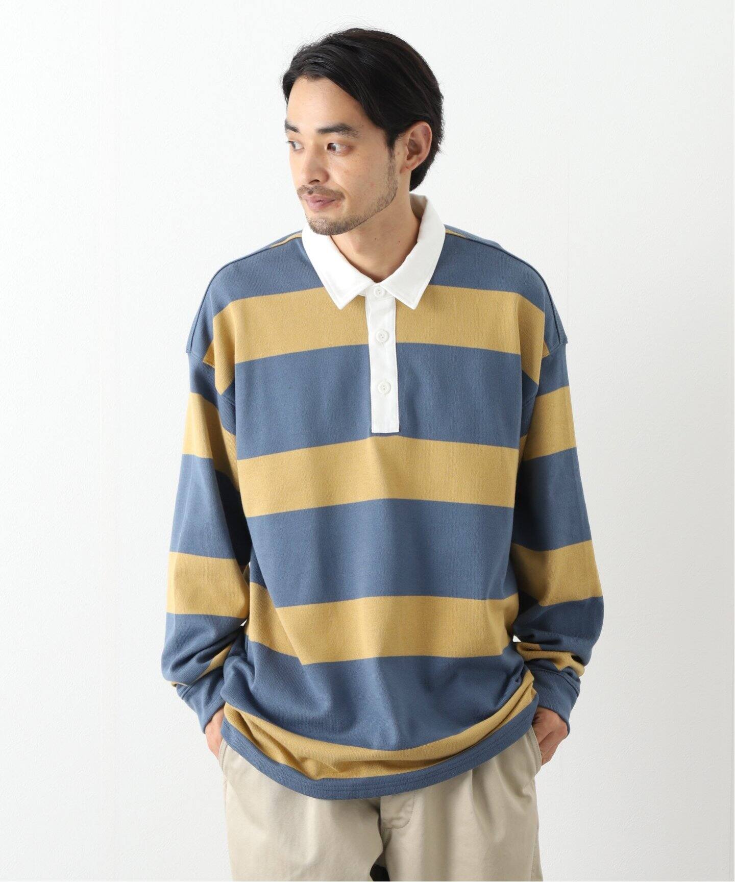 TRISECT 2】ボーダーラガーシャツ（Tシャツ／カットソー）｜JOURNAL  