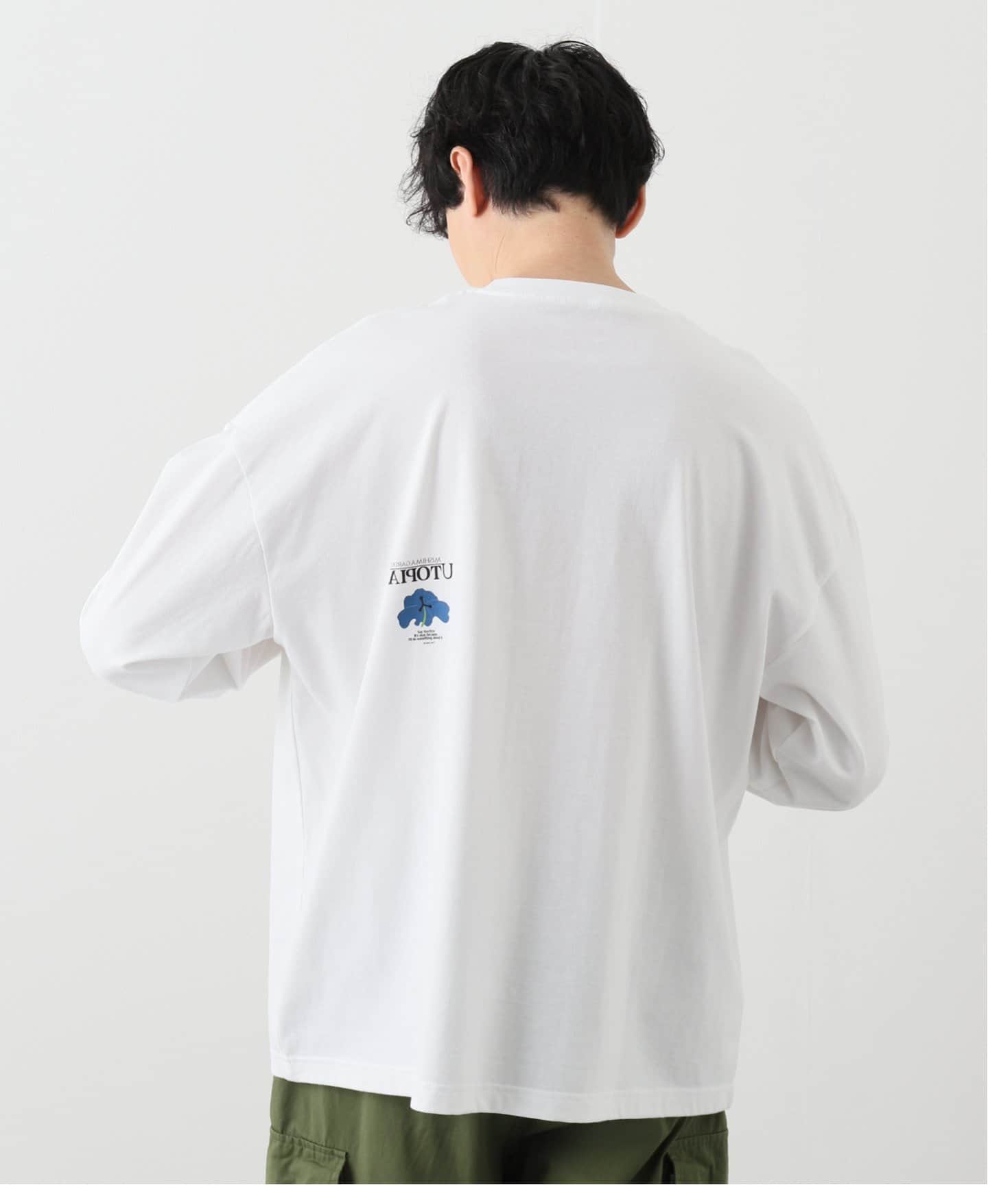 Mishima Mart UTOPIA TEE SS 半袖 T シャツ Lサイズ Mishima Mart UTOPIA TEE SS 半袖 T シャツ Lサイズ - メルカリ