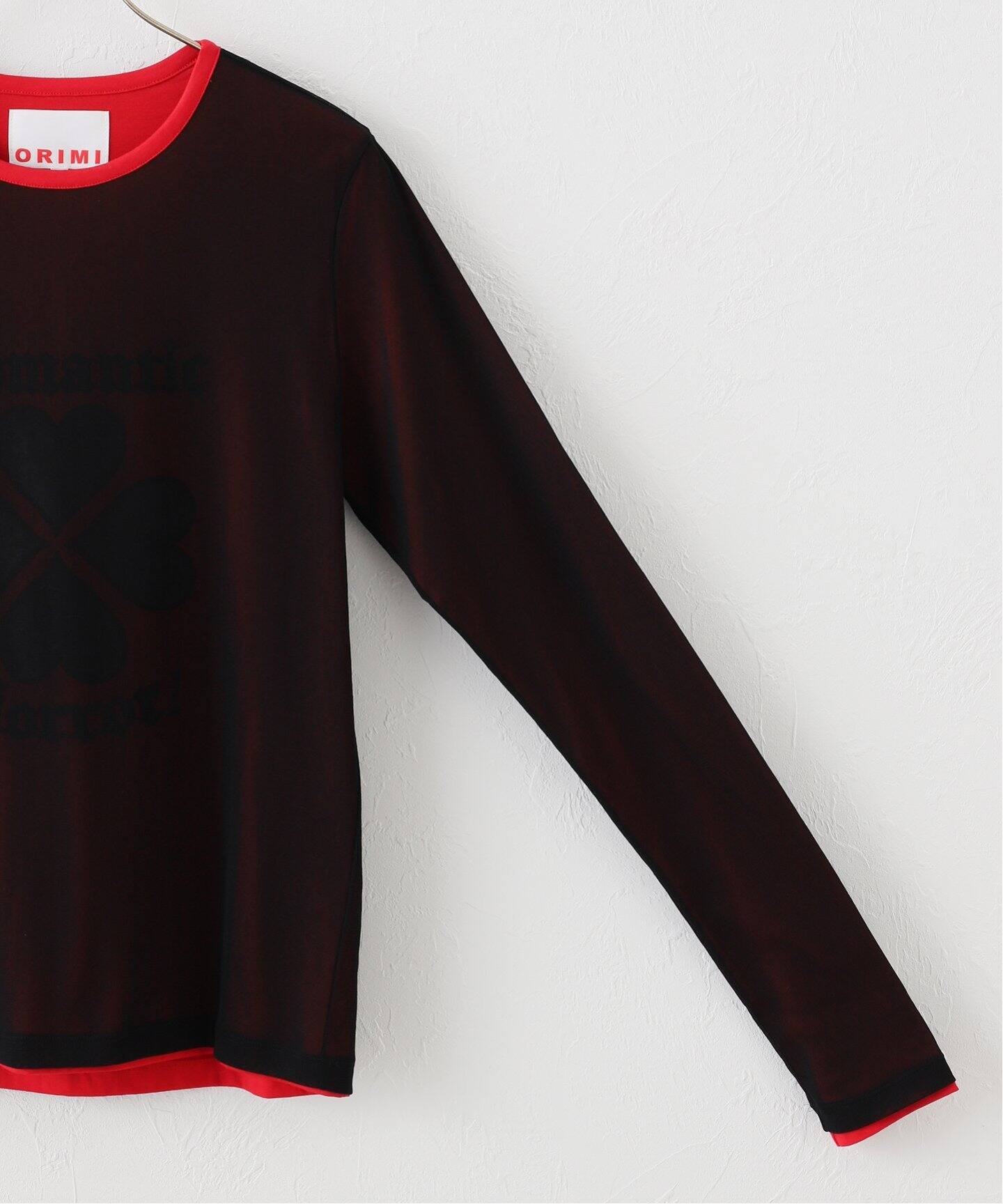 ORIMI/オリミ】 OVERED PATCH T-SHIRT（Tシャツ／カットソー 