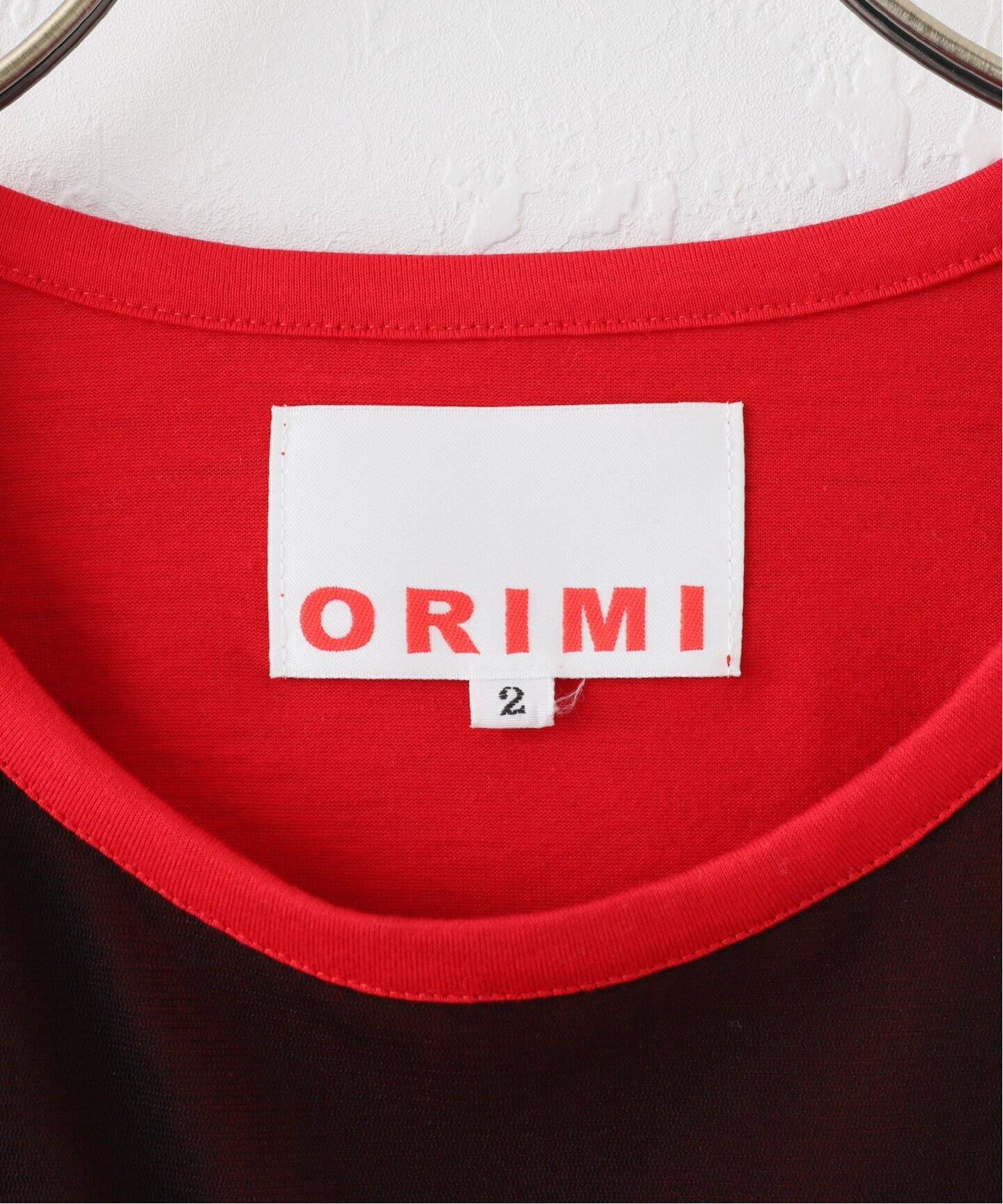 ORIMI/オリミ】 OVERED PATCH T-SHIRT（Tシャツ／カットソー 