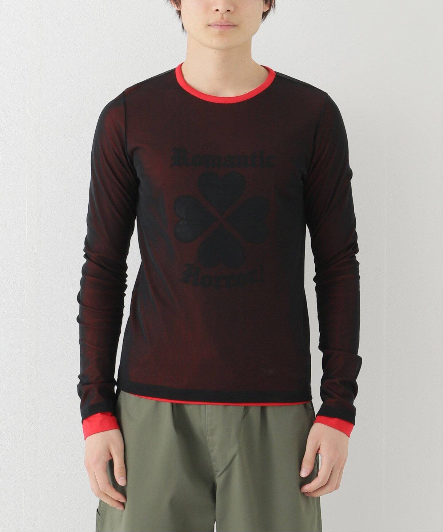 ORIMI/オリミ】 OVERED PATCH T-SHIRT（Tシャツ／カットソー 