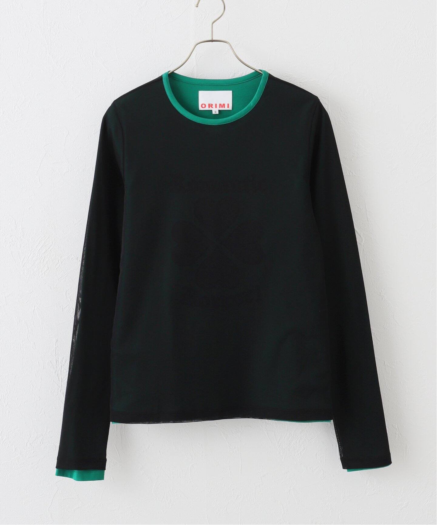ORIMI/オリミ】 OVERED PATCH T-SHIRT（Tシャツ／カットソー 