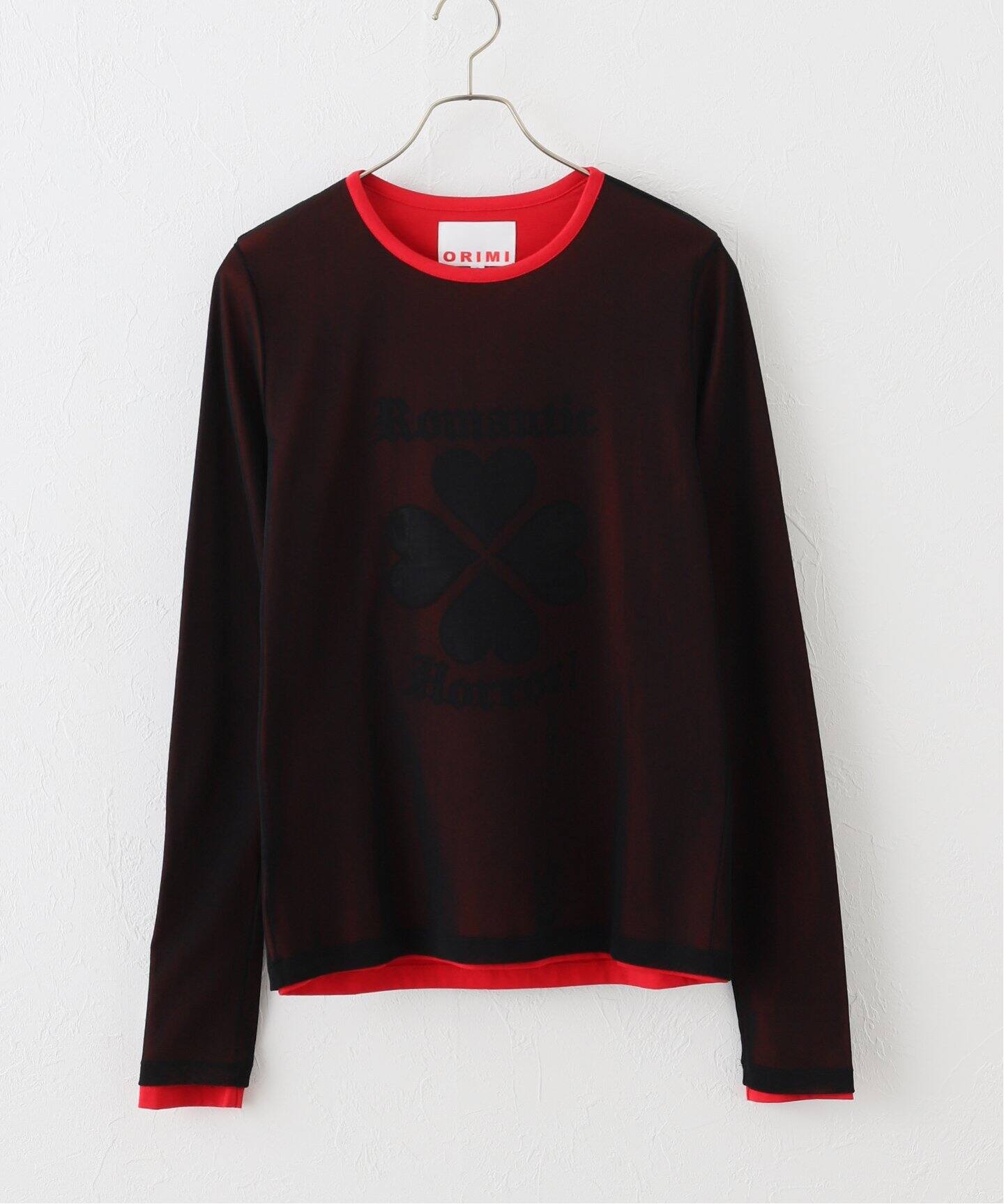 ORIMI/オリミ】 OVERED PATCH T-SHIRT（Tシャツ／カットソー 