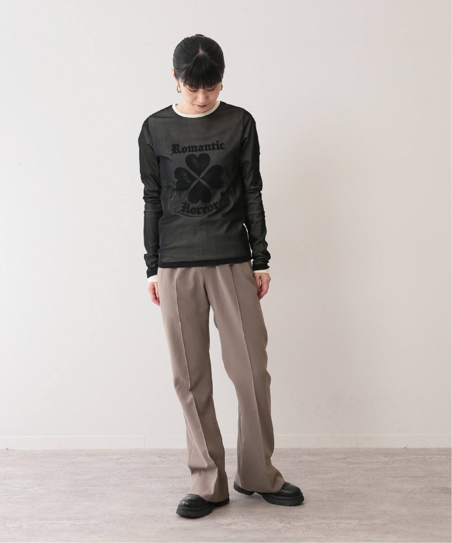 ORIMI/オリミ】 EXCLUSIVE COVERED PATCH T-SHIRT（Tシャツ 