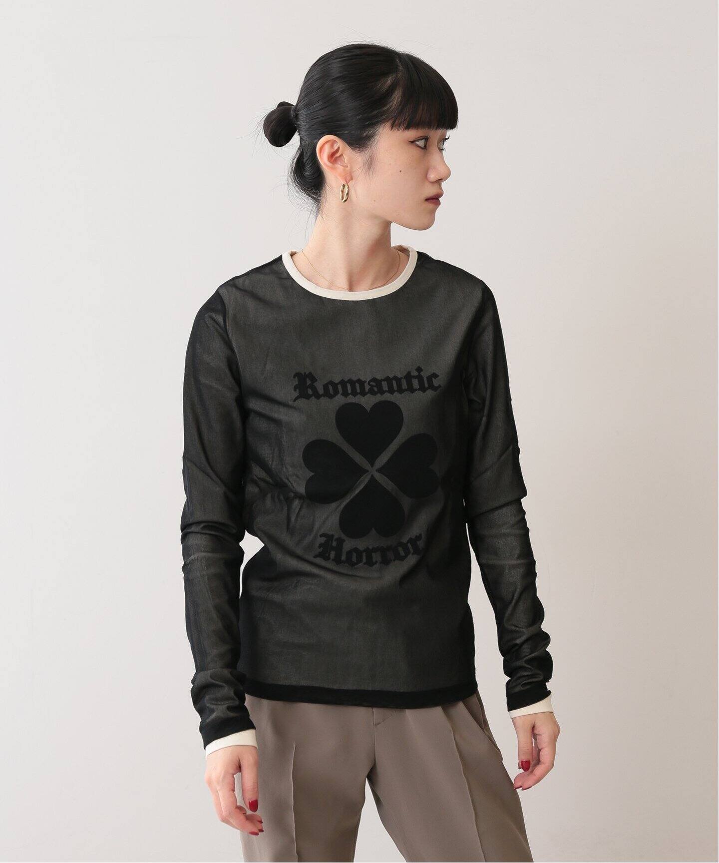 ORIMI/オリミ】 EXCLUSIVE COVERED PATCH T-SHIRT（Tシャツ 