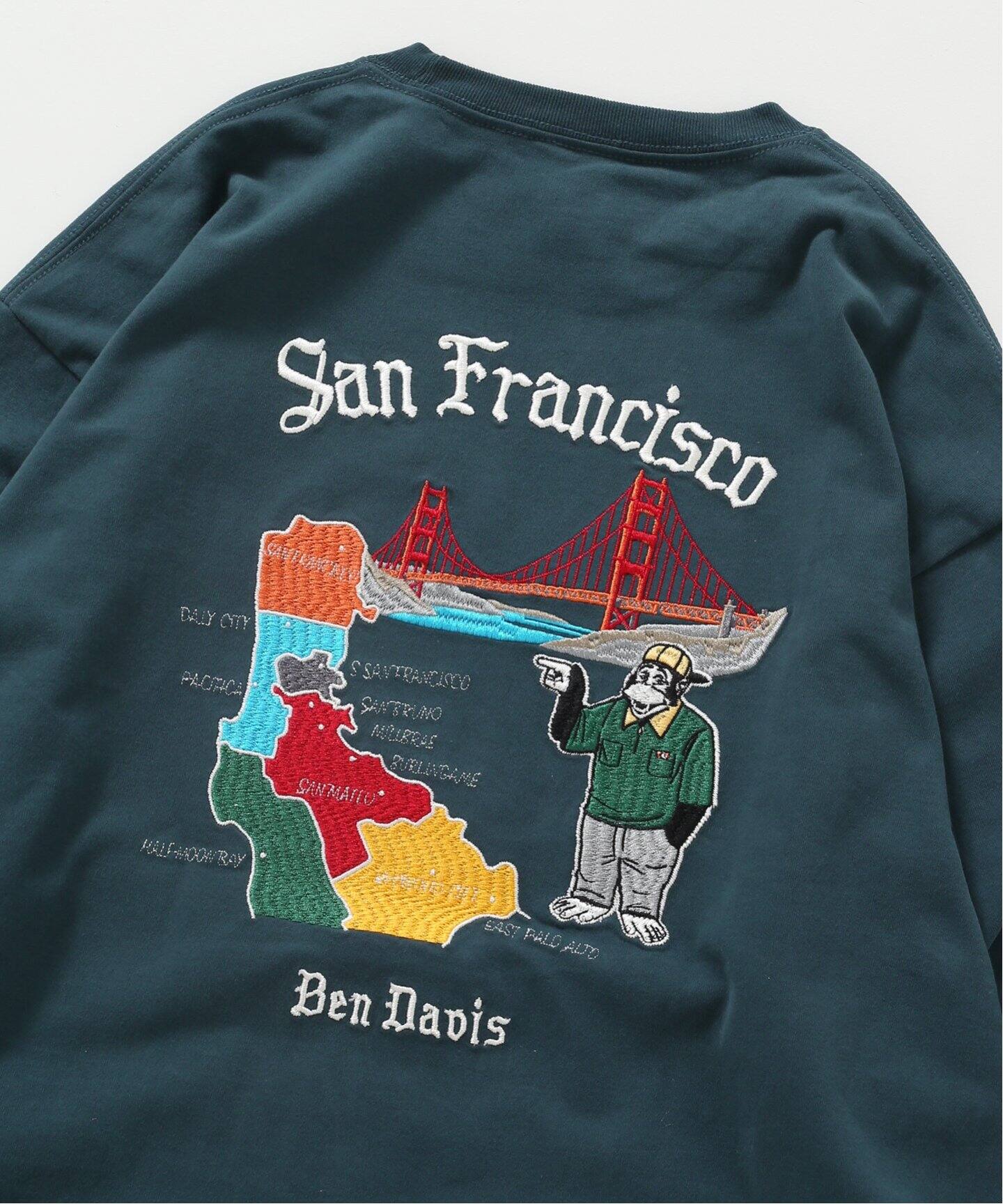 BEN DAVIS / ベンデイビス】別注 サンフランシスコ ロゴTシャツ（T 