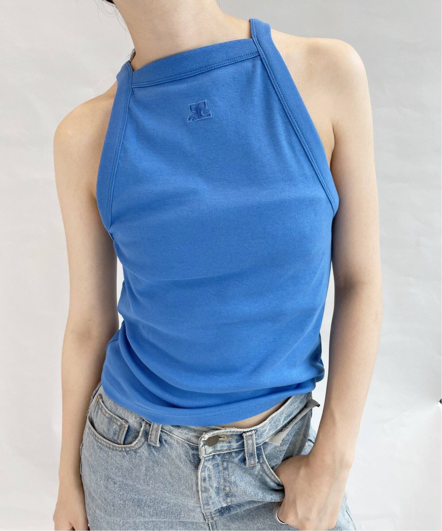 COURREGES/クレージュ】COTTON TANK TOP（Tシャツ／カットソー）｜EDIT 