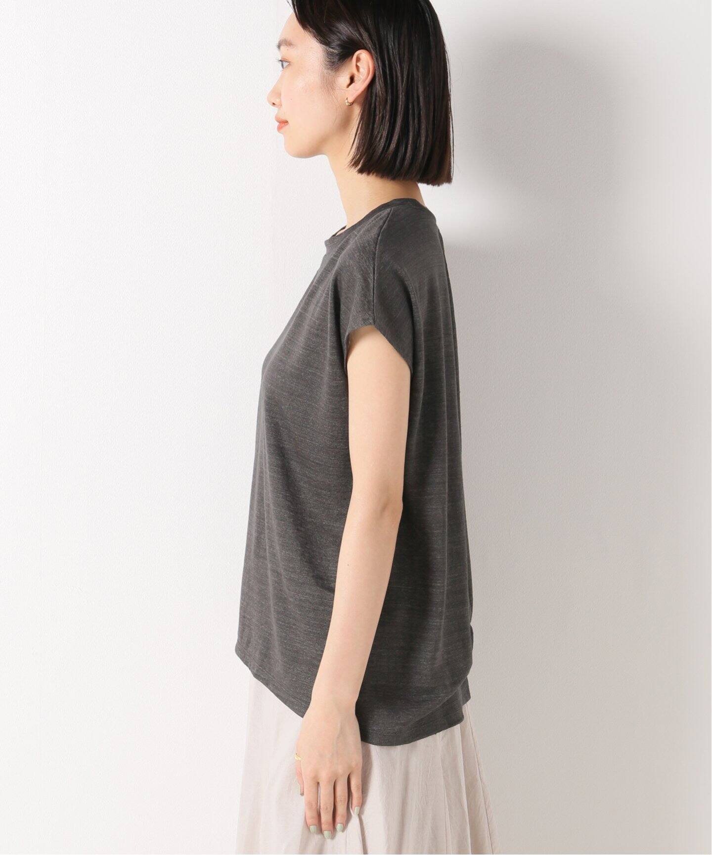 リネンフレンチスリーブTシャツ（Tシャツ／カットソー）｜IENA（イエナ 