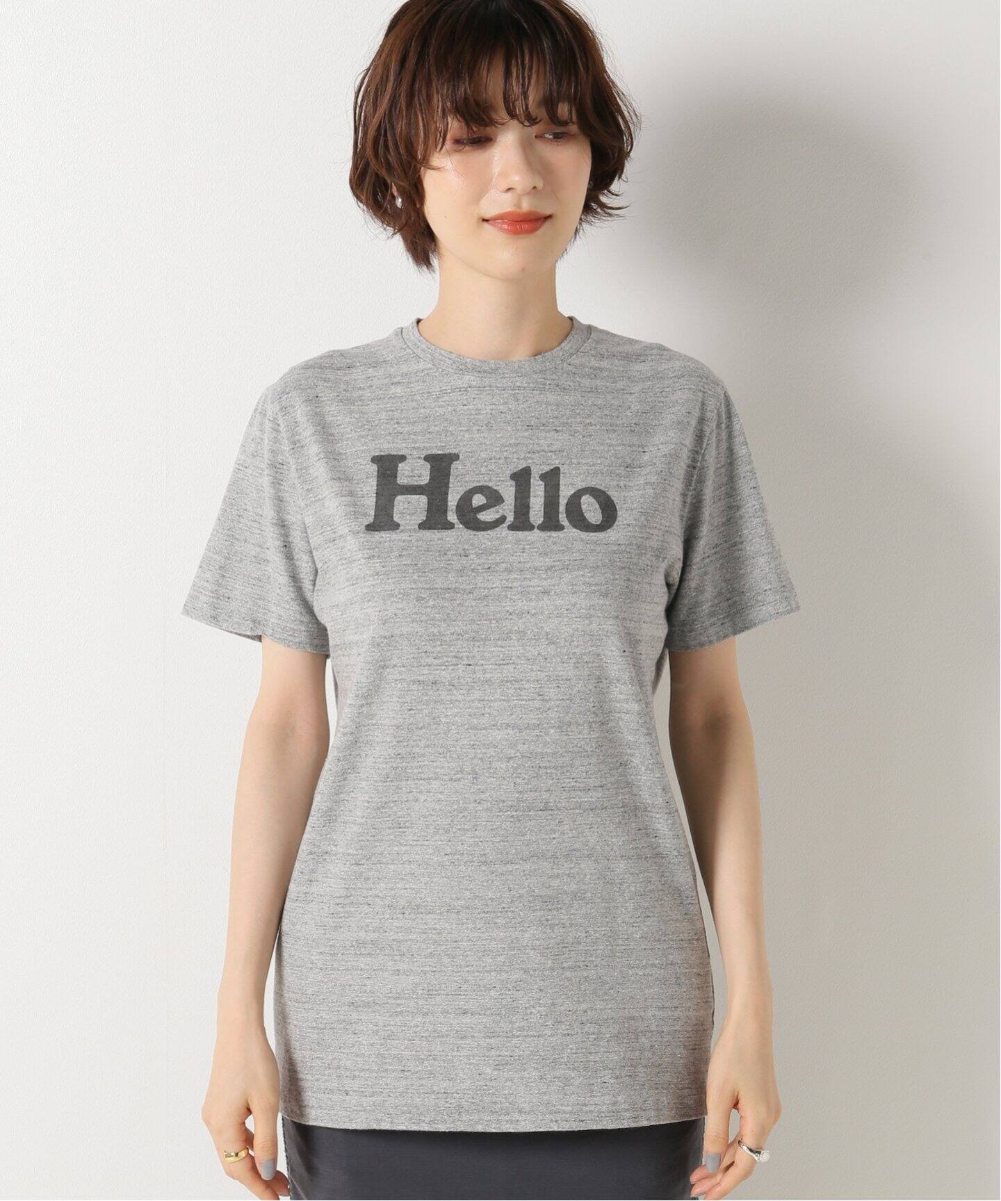 Madisonblue マディソンブルー Hello Crew Neck Tシャツ Iena イエナ 公式のファッション通販 Baycrew S Store