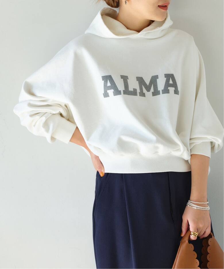 R JUBILEE/アール ジュビリー】別注 ALMA プリント スウェット 