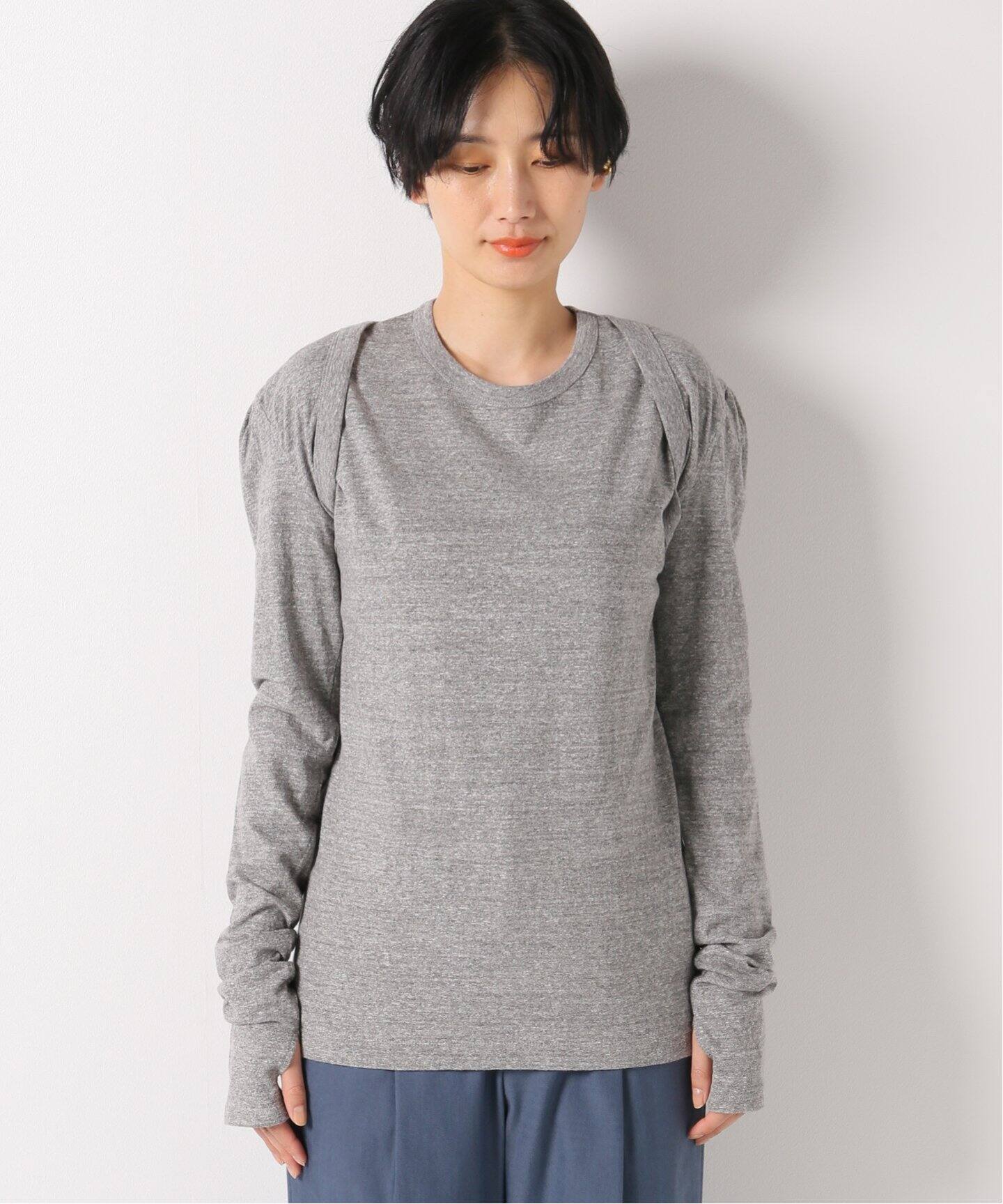 INSCRIRE/アンスクリア】RAFFY LAYERED Tシャツ（Tシャツ／カットソー 