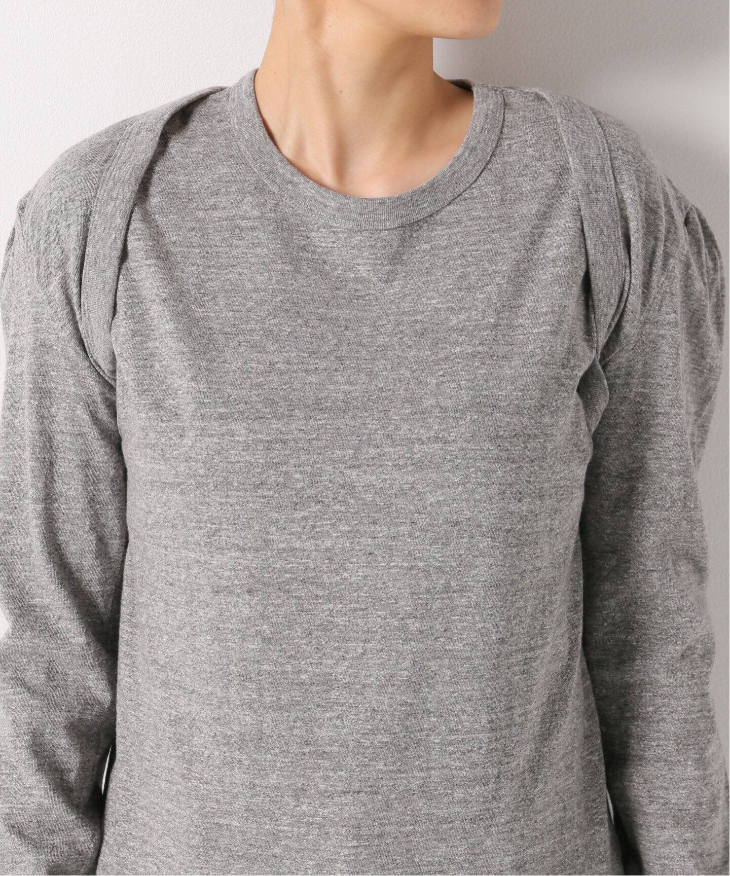 INSCRIRE/アンスクリア】RAFFY LAYERED Tシャツ（Tシャツ／カットソー 