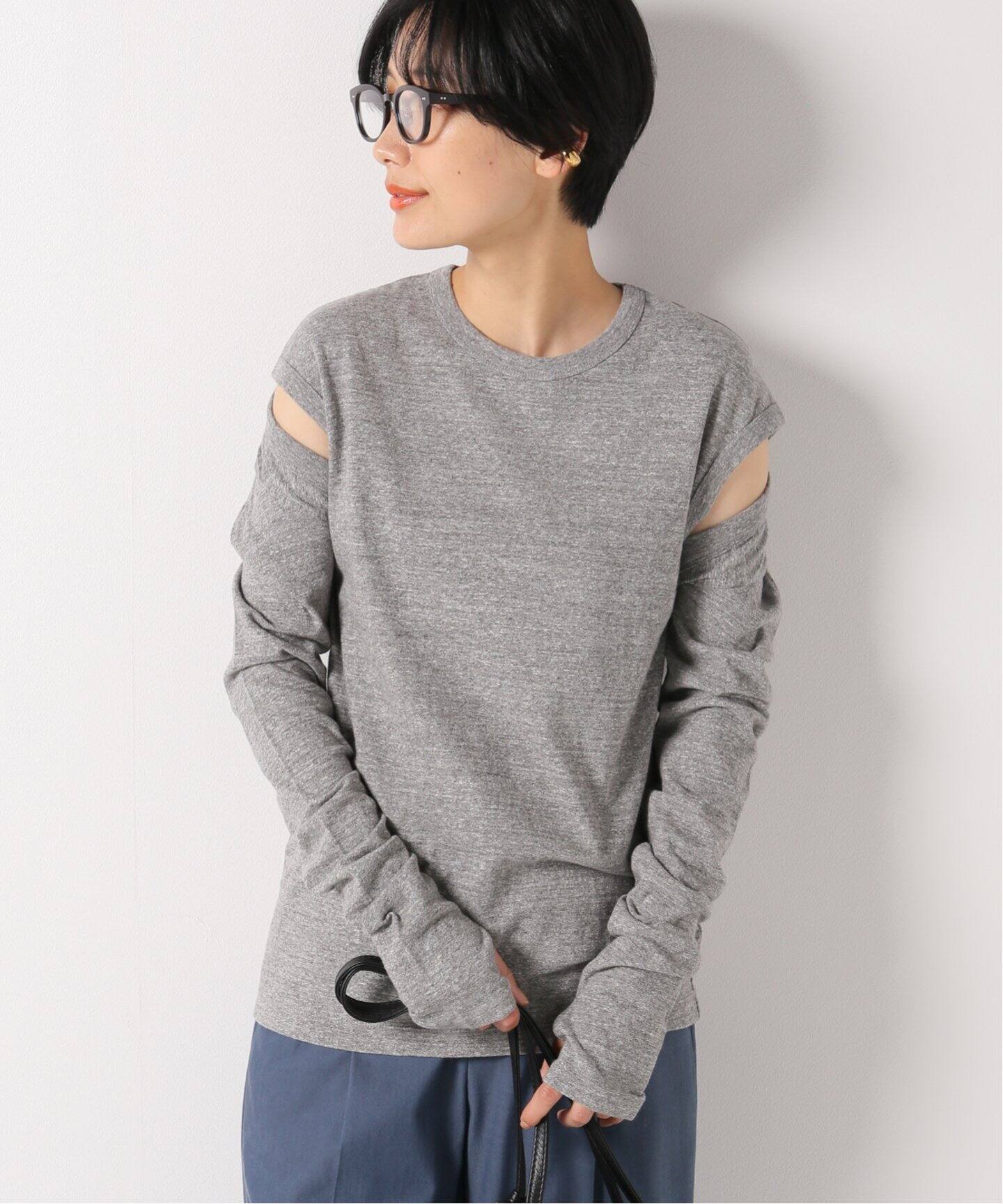INSCRIRE/アンスクリア】RAFFY LAYERED Tシャツ（Tシャツ／カットソー 