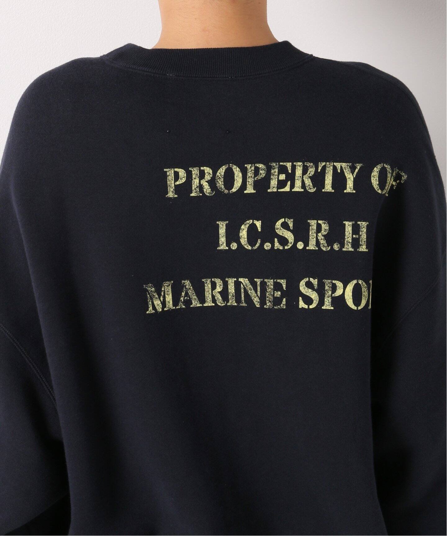 INSCRIRE/アンスクリア】クルーネックスウェット（Tシャツ／カットソー  