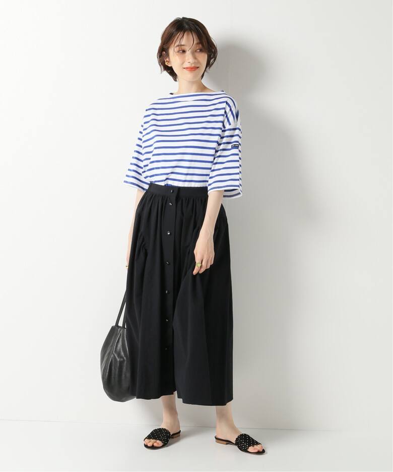 IENA SAINT JAMES 別注 OUESSANT ボーダーカットソー（SAINT JAMES  