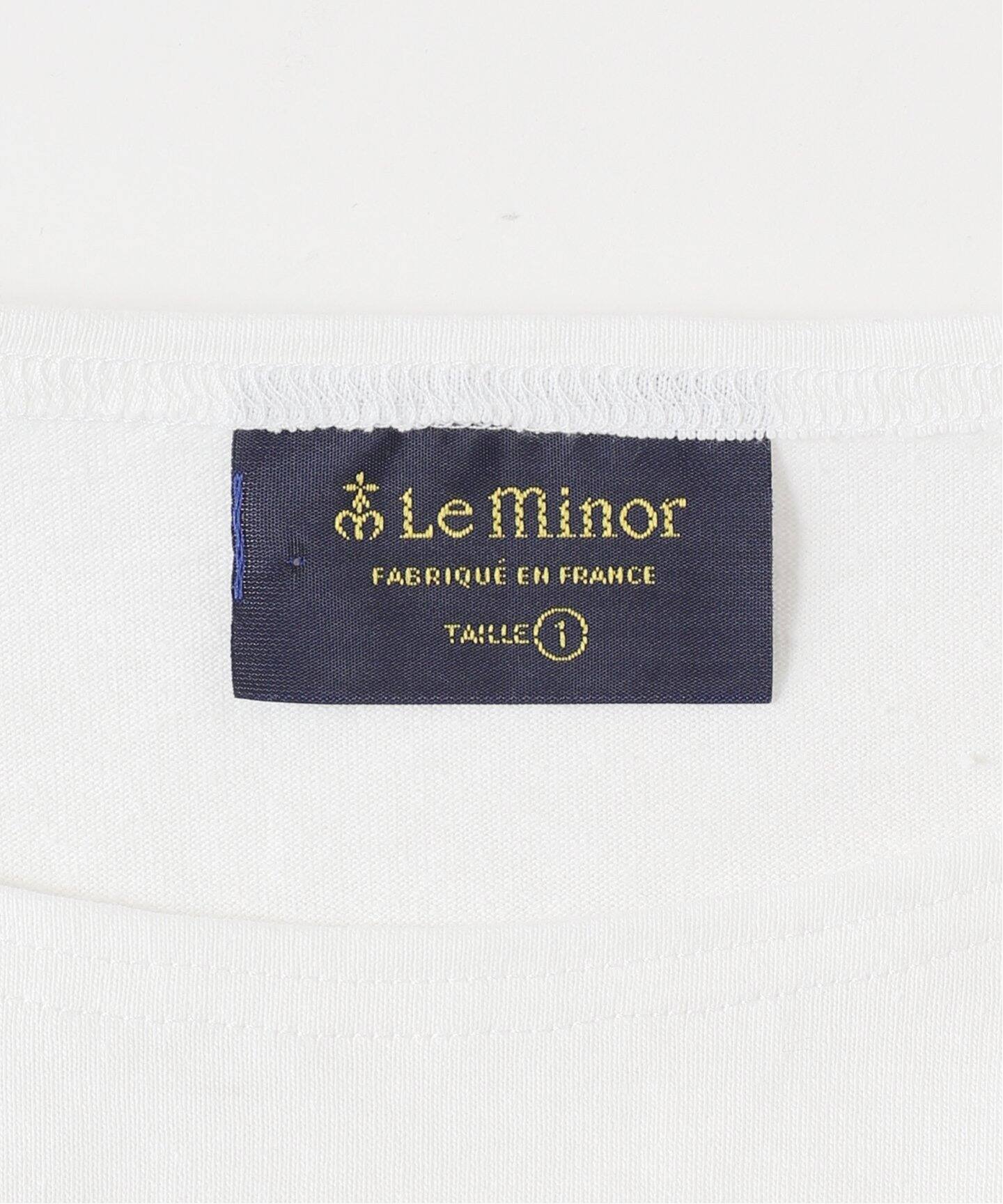 LE MINOR/ルミノア】SLOBE別注パネルボーダーカットソー（Tシャツ