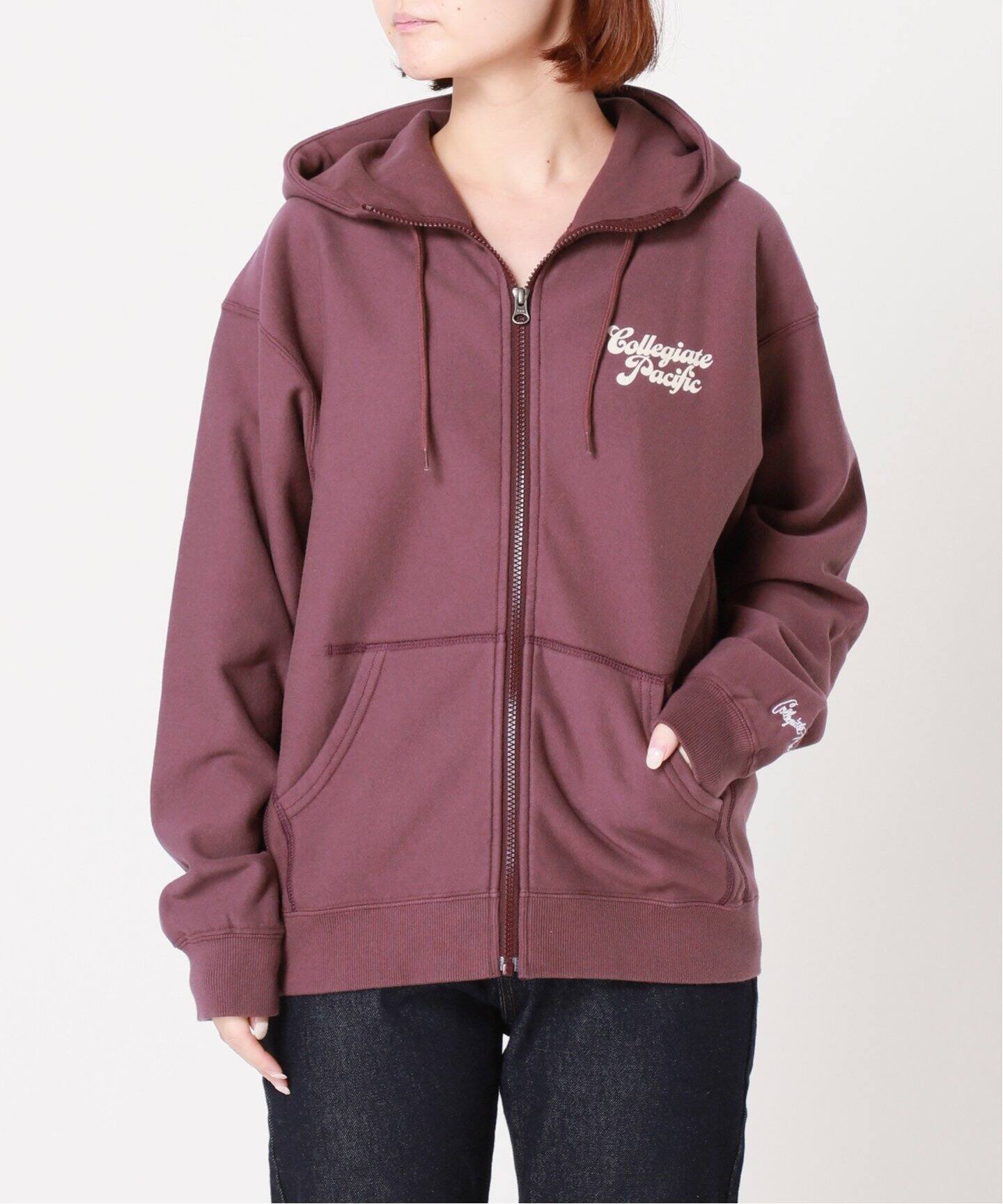 Collegiate Pacific ジップアップパーカー Slobe Iena スローブ イエナ 公式のファッション通販 Baycrew S Store Collegiate Pacific ジップアップパーカー Slobe Iena スローブ イエナ 公式のファッション通販 Baycrew S Store