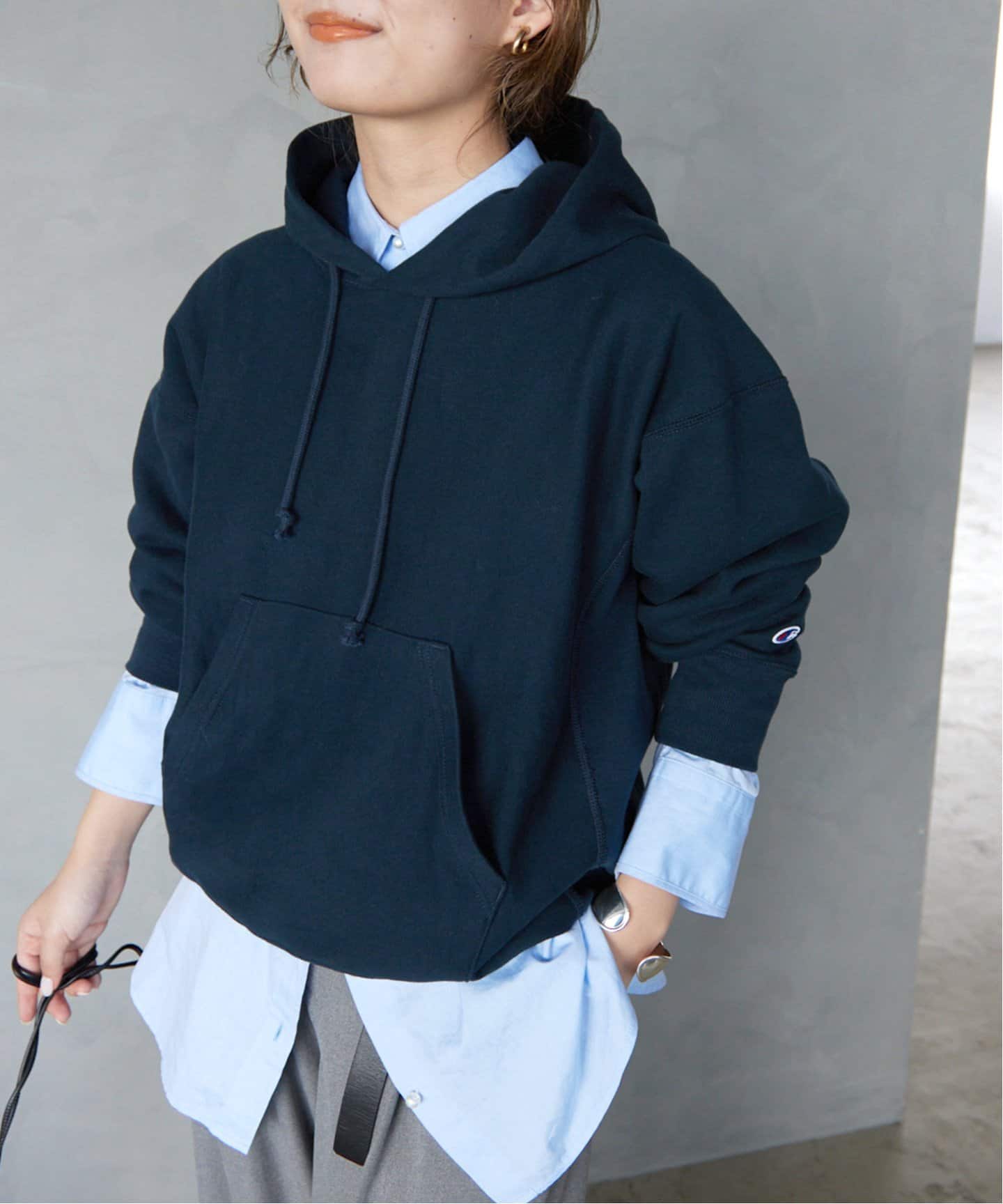coco　IENA別注championパーカー セール】CHAMPION*IENA 別注 HALF ZIP フーディー◇（パーカー）｜IENA