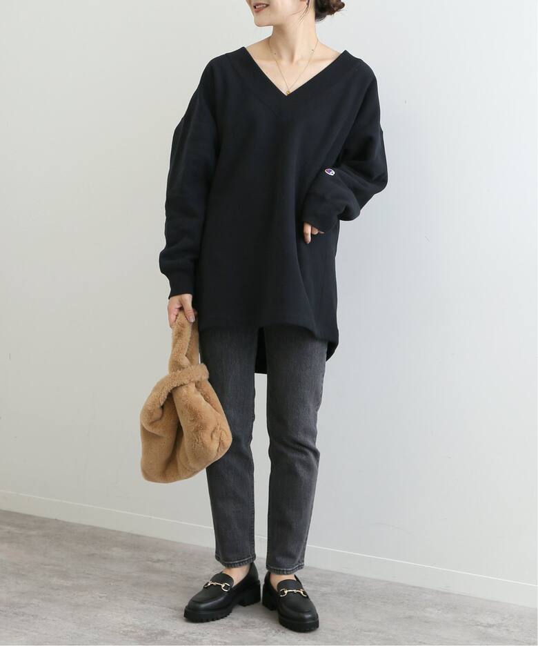 Champion / チャンピオン】SLOBE別注 Vネックスウェット（スウェット 