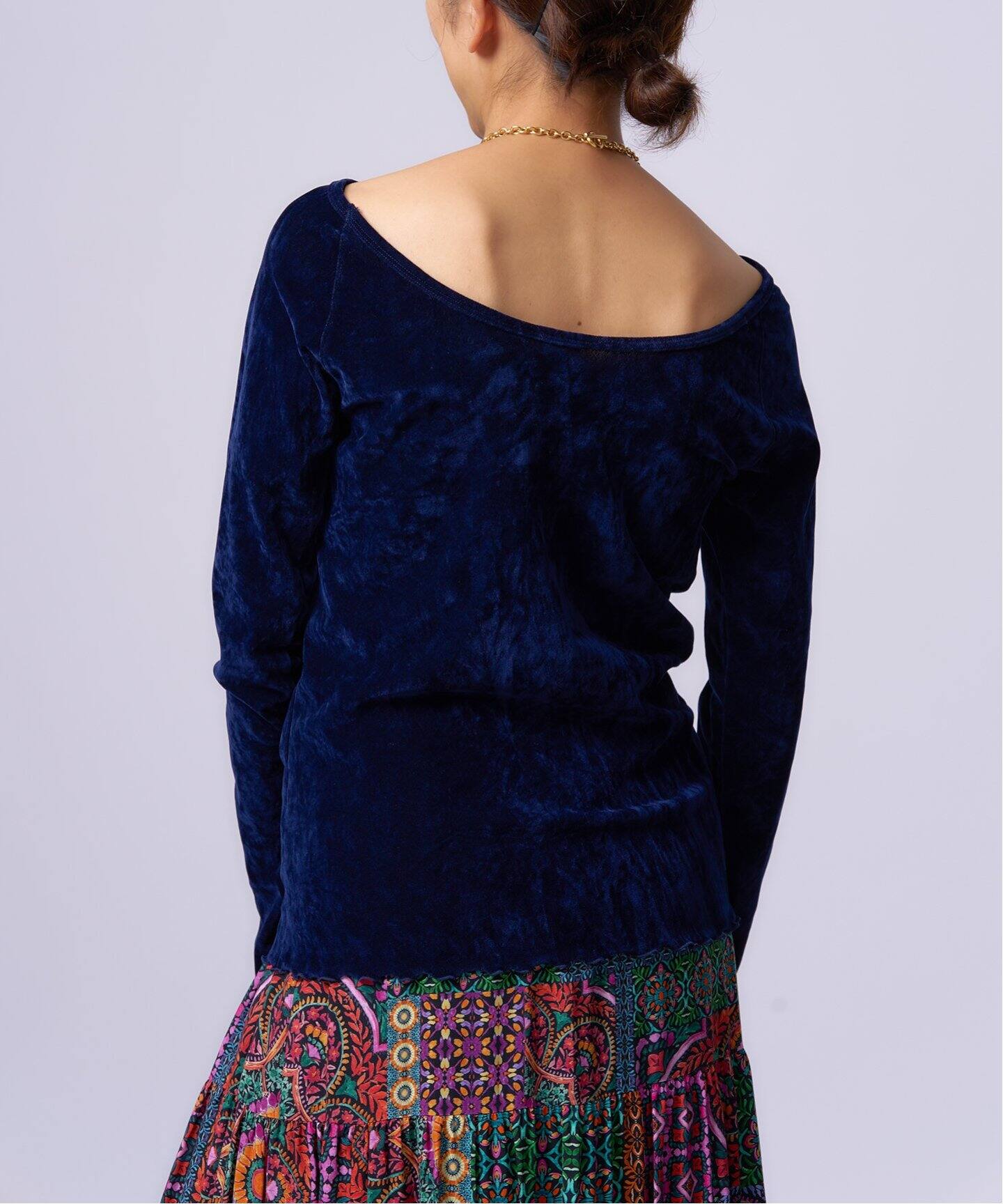 IENA LA BOUCLE フロッキーチュールロングスリーブプルオーバー（T 