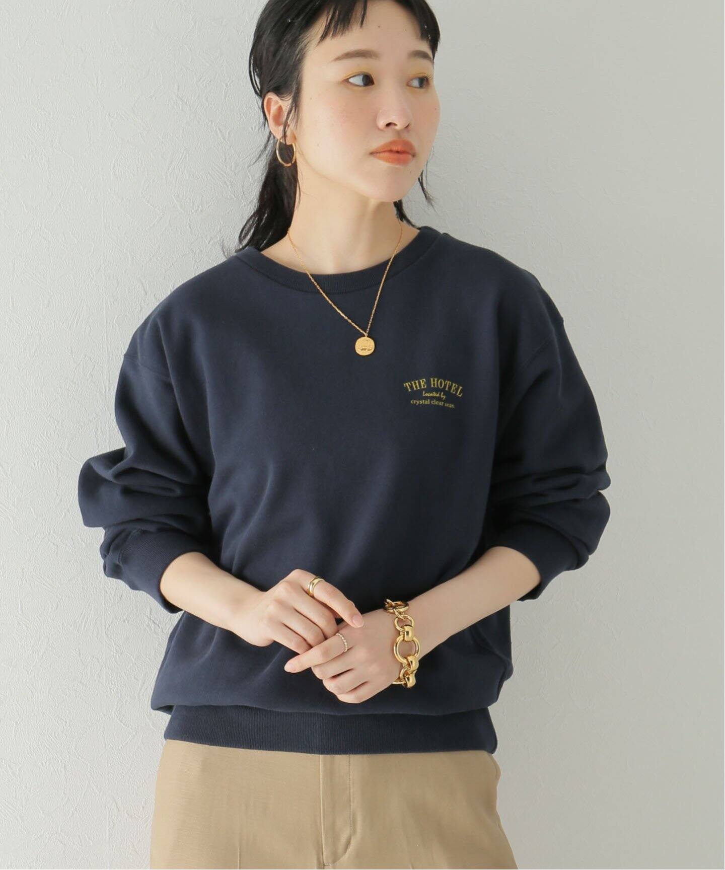 ミニマムロゴスウェット◇（Tシャツ／カットソー）｜Plage（プラージュ 