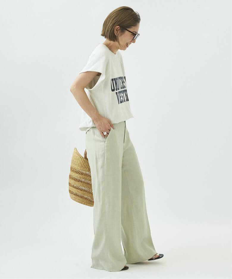 ナンバリングカットオフスウェット（Tシャツ／カットソー）｜Plage 