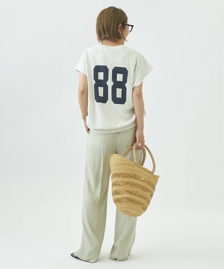ナンバリングカットオフスウェット（Tシャツ／カットソー）｜Plage 