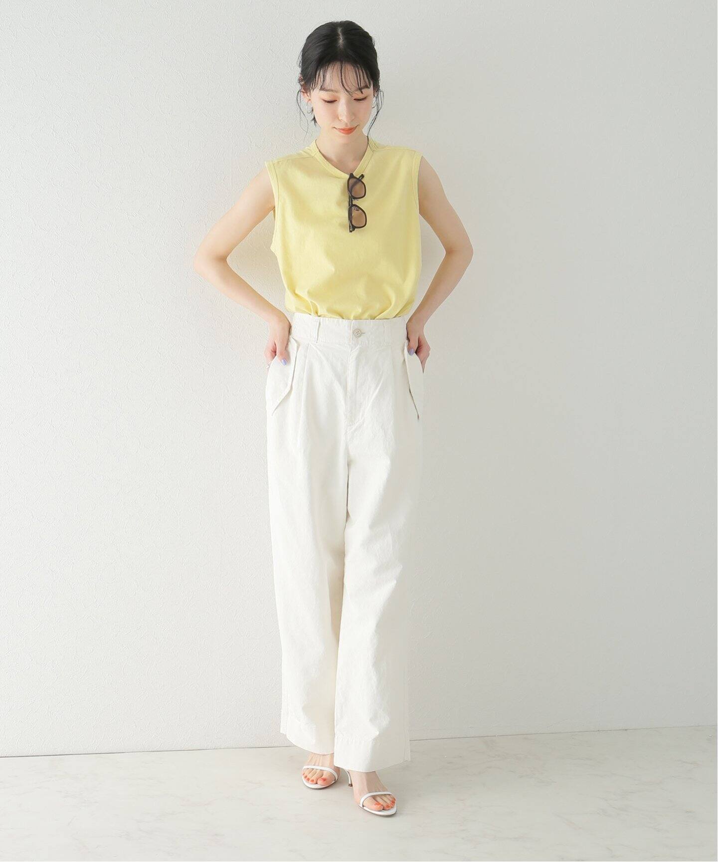 GABRIELA COLL GARMENTS/ガブリエラ コール ガーメンツ】 ノースリーブ 