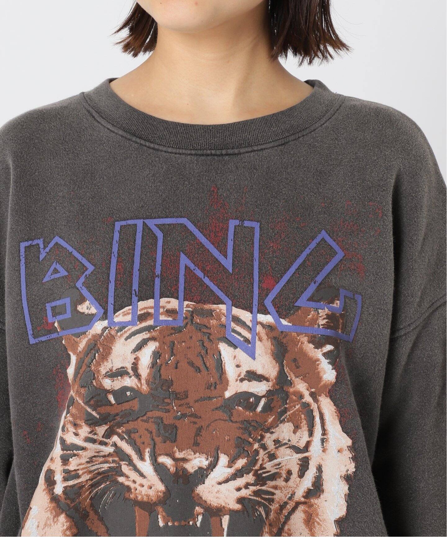 ANINE BING/アニービン】TIGER スウェットシャツ（Tシャツ／カットソー 