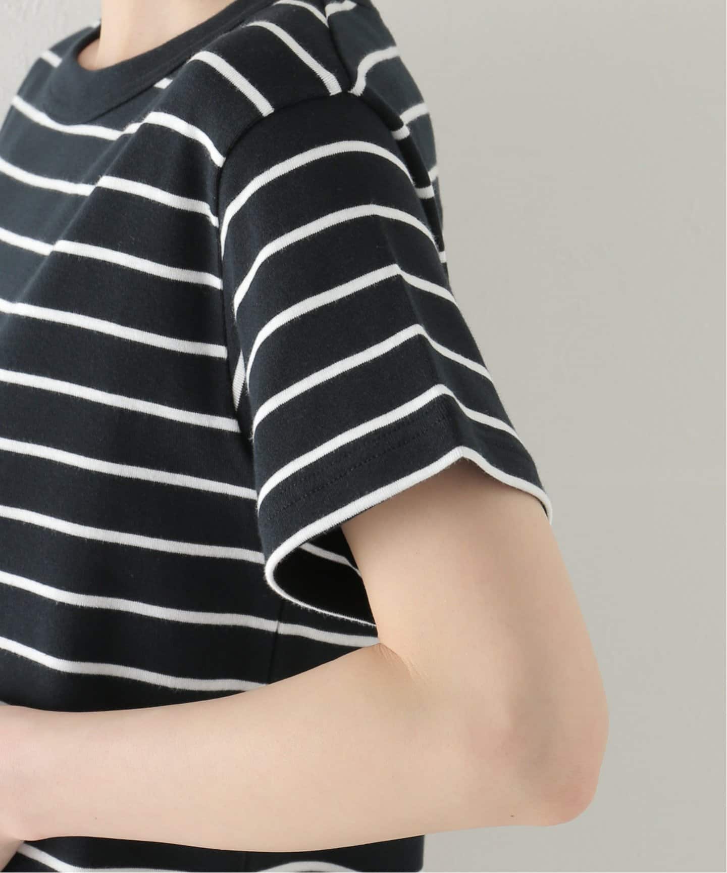 ボーダーカットソー【New Border】｜MAISON CORNICHON（メゾン