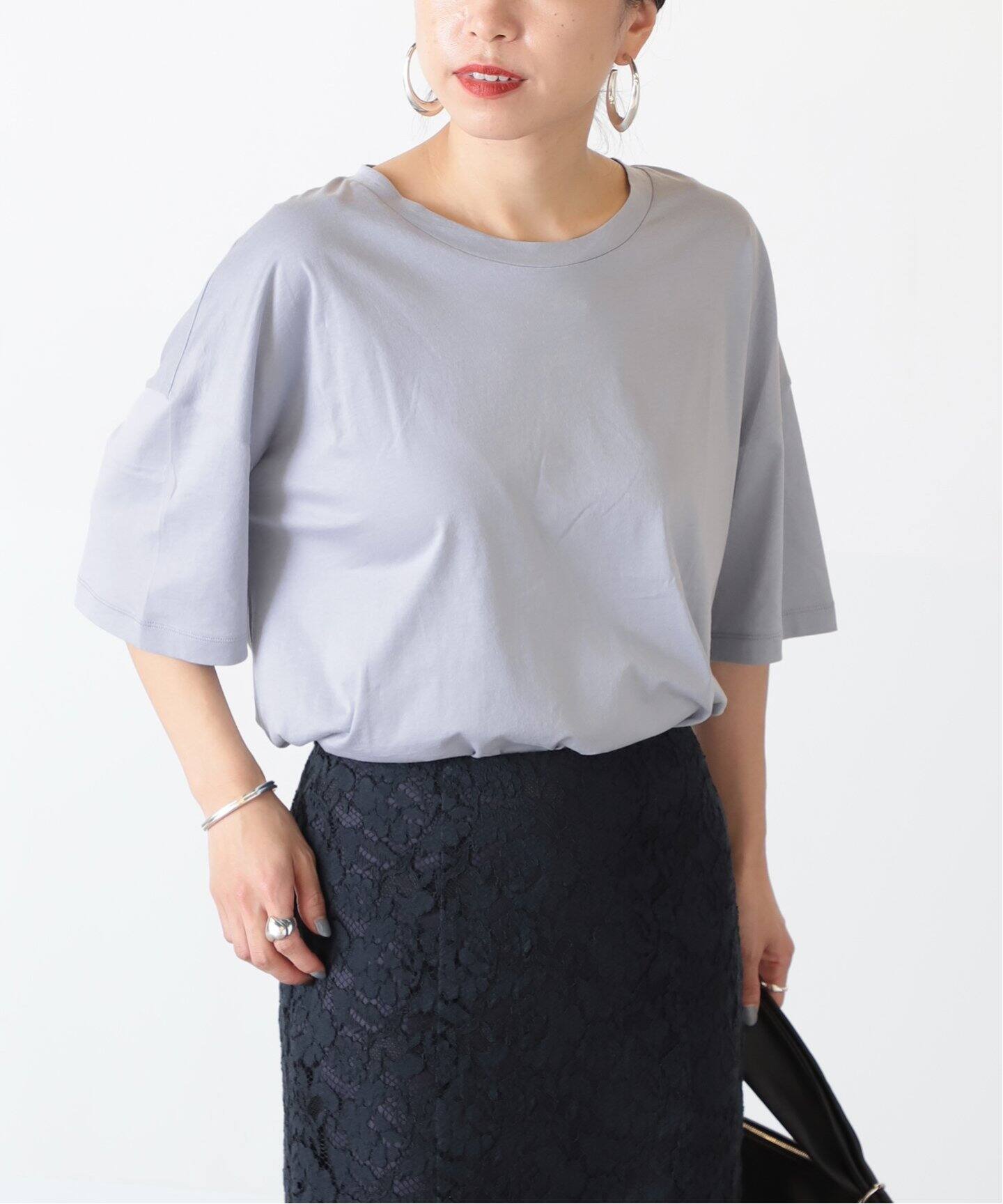ESLOW/エスロー】クルーネック プルオーバー（Tシャツ／カットソー 