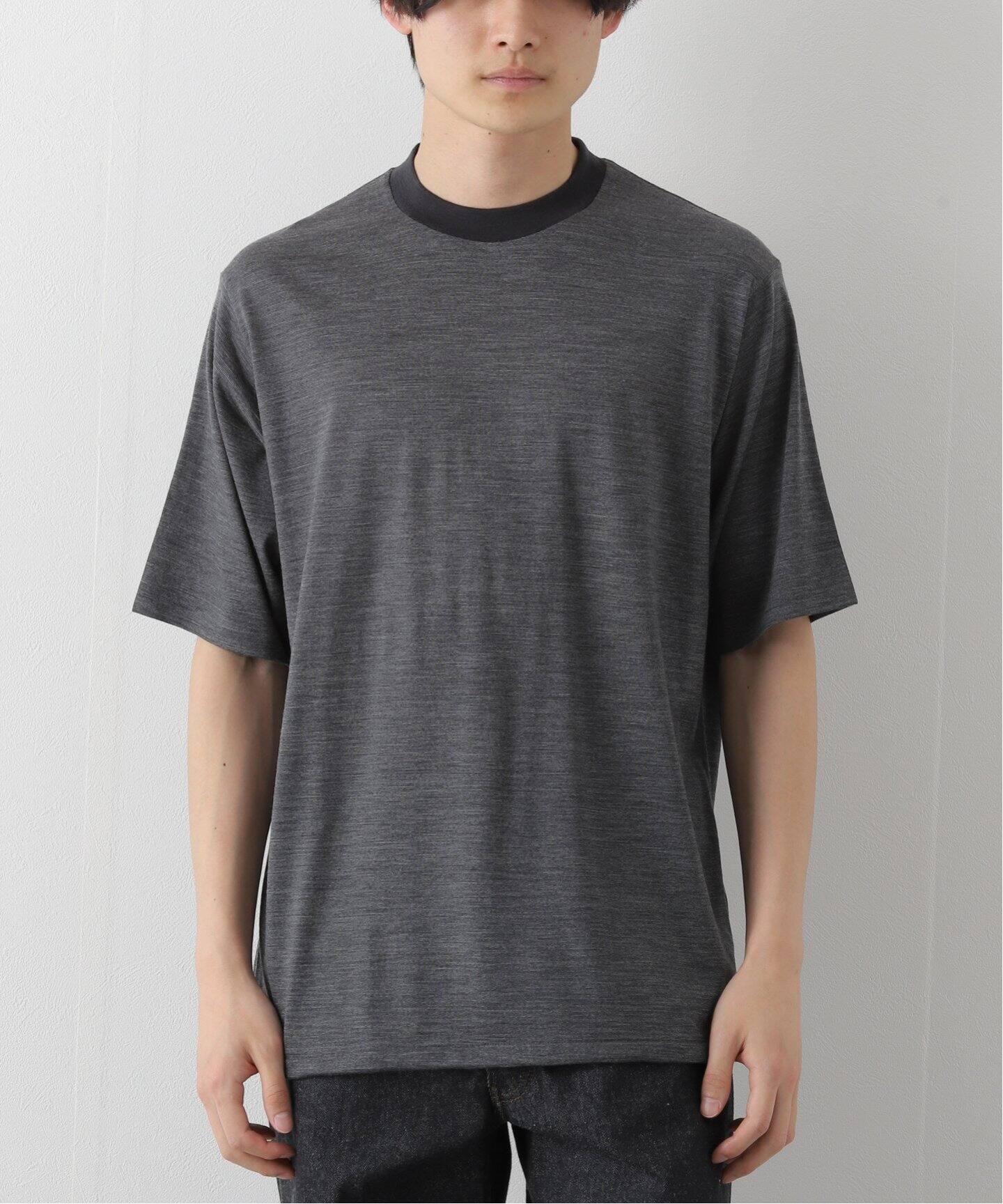 BATONER/バトナー】別注 Wool Stripe Tee STANDARD（Tシャツ  
