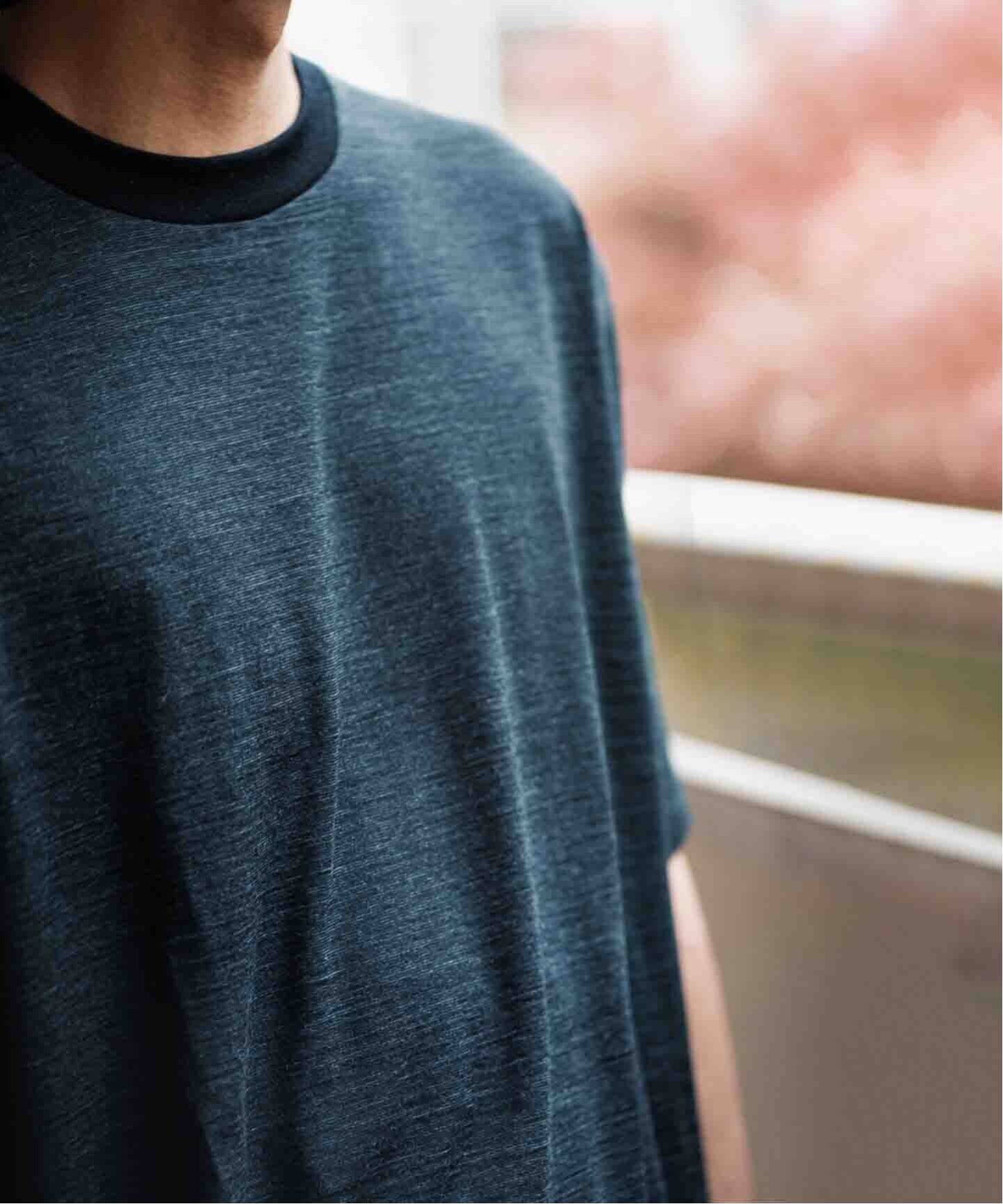 BATONER/バトナー】別注 Wool Stripe Tee STANDARD（Tシャツ 