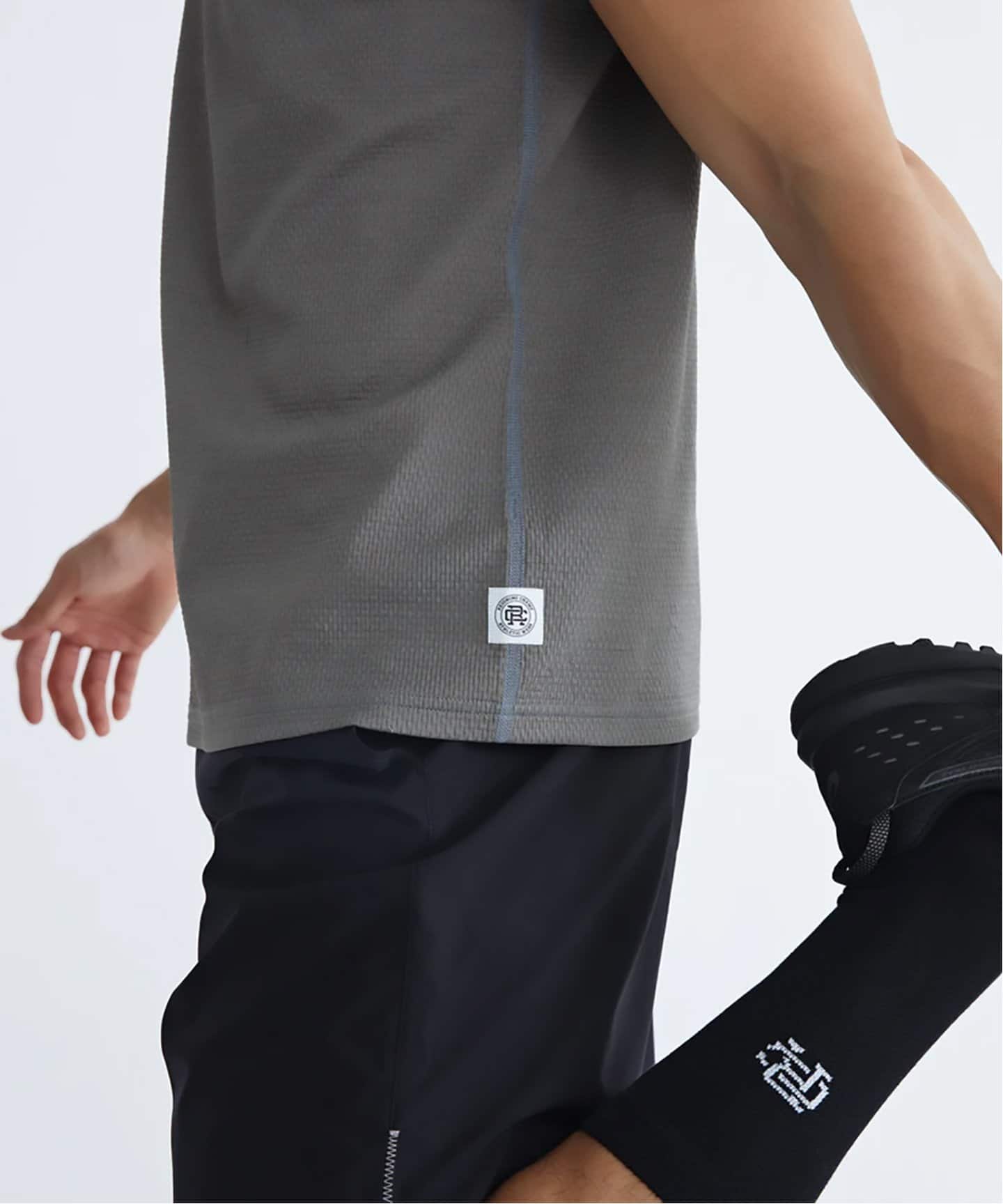 【Reigning Champ】吸湿発散性メッシュ SOLOTEX MESH T-SHIRT Reigning Champ | レイニングチャンプ】Solotex Mesh Tiebreak