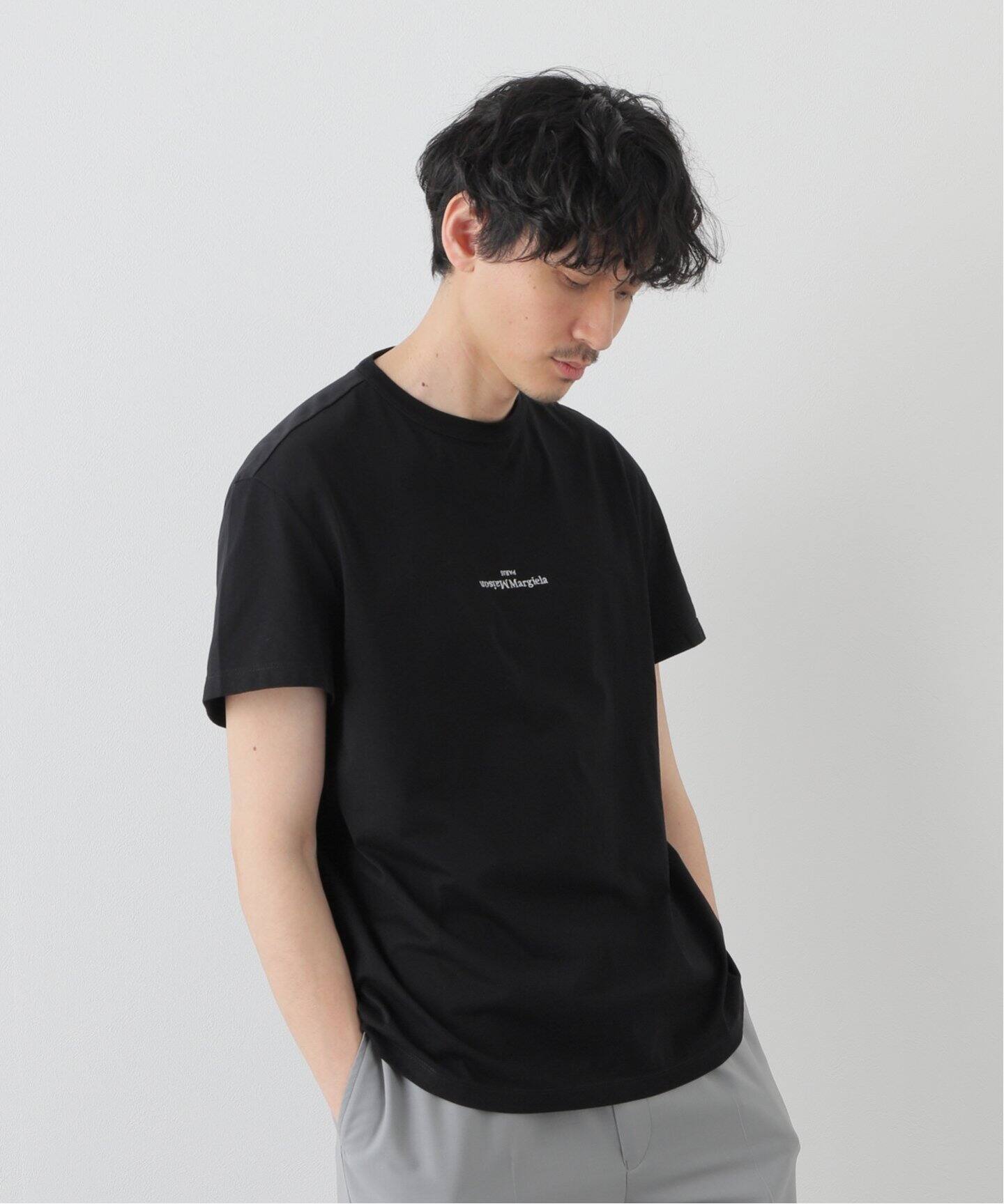MAISON MARGIELA / メゾン マルジェラ】Tee upside down logo（Tシャツ 