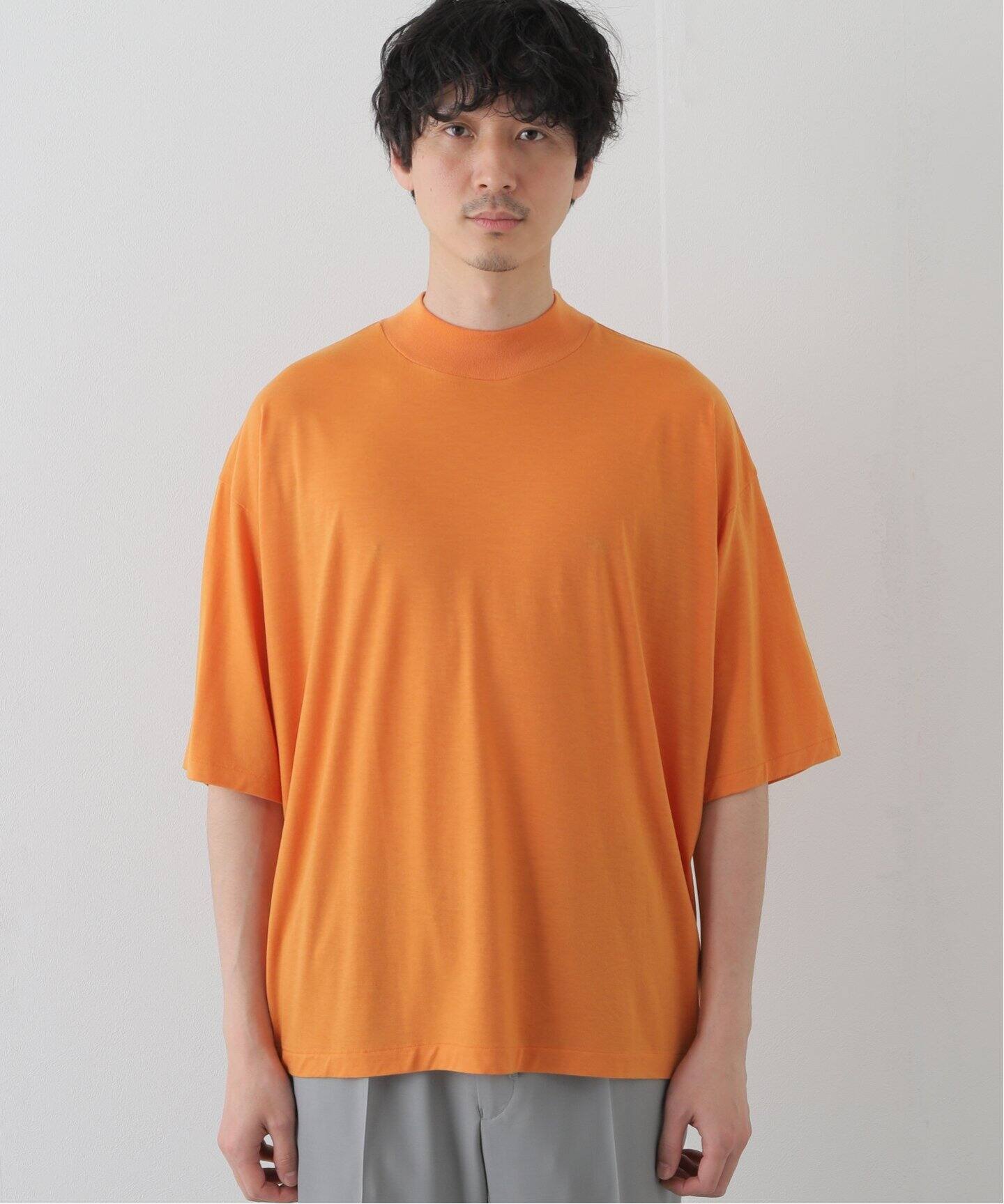 AURALEE / オーラリー】SUPER SOFT WOOL MOCK-NECK TEE（Tシャツ 