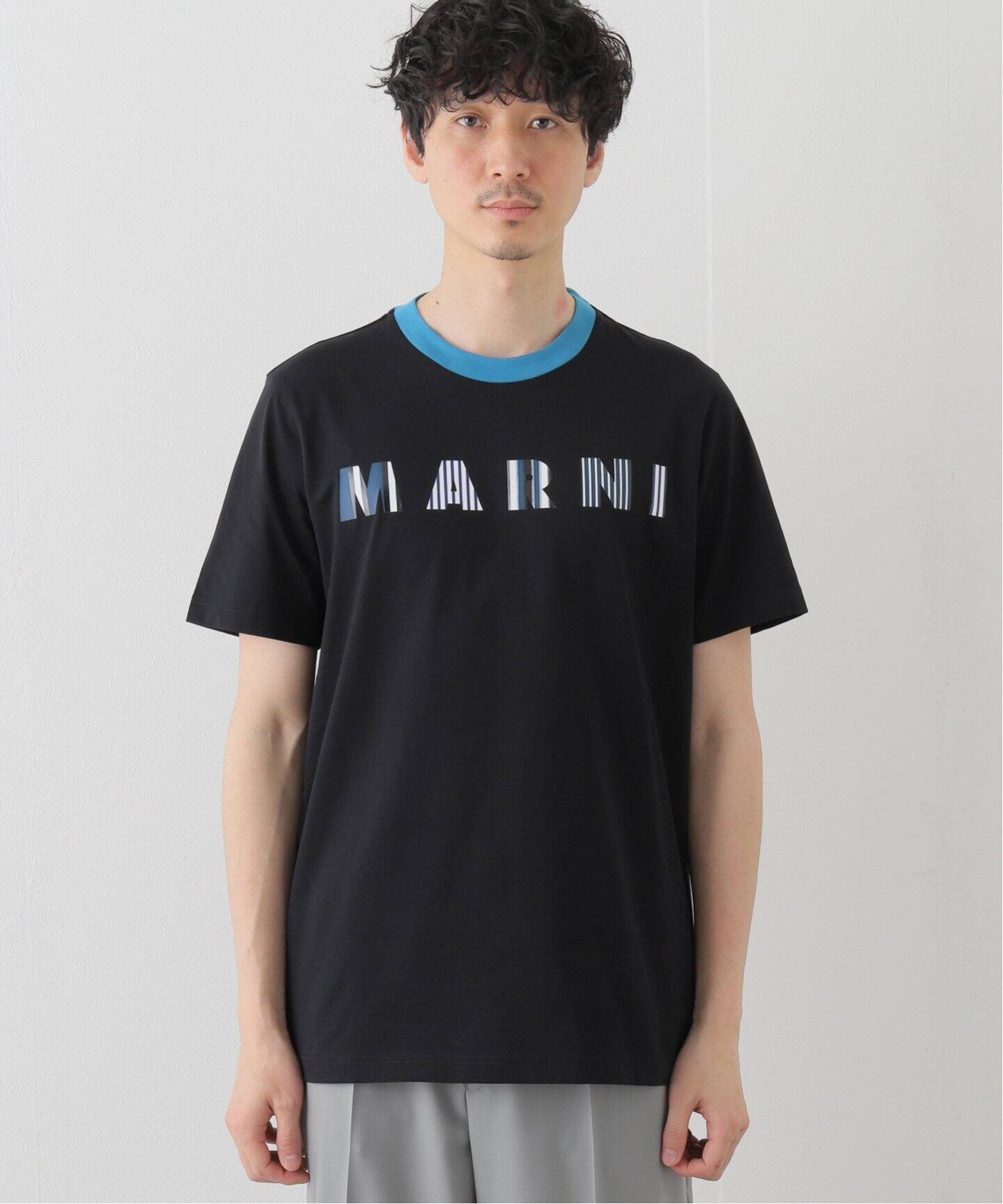 MARNI / マルニ】 ロゴTシャツ|EDIFICE(エディフィス)公式の 在庫処分アウトレット 新品【MARNI マルニ】イタリア製 チェックシャツ 2019 シャツ