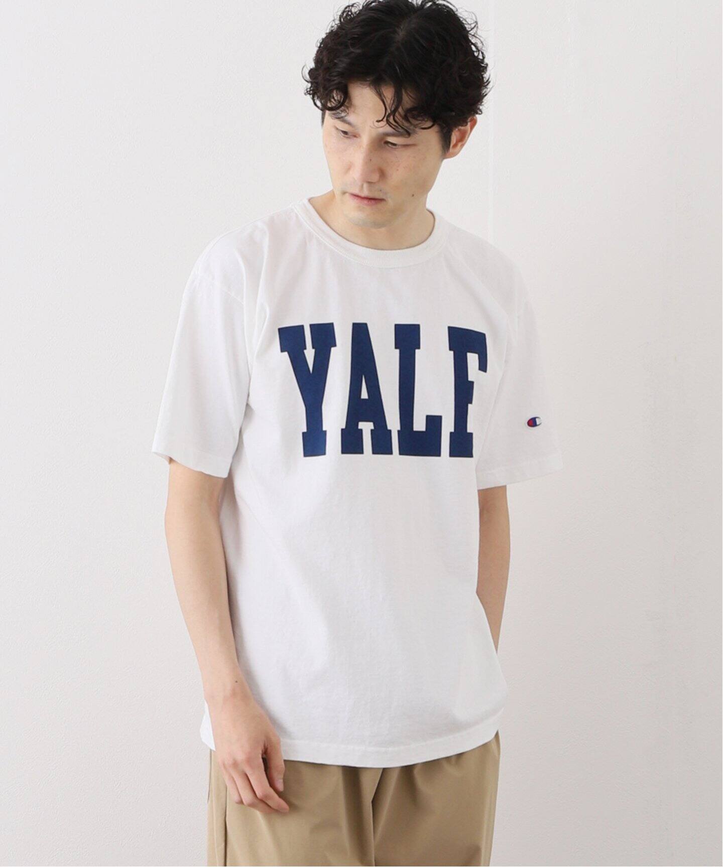 CHAMPION / チャンピオン】 T-1011 YALE T-SHIRT（Tシャツ／カットソー