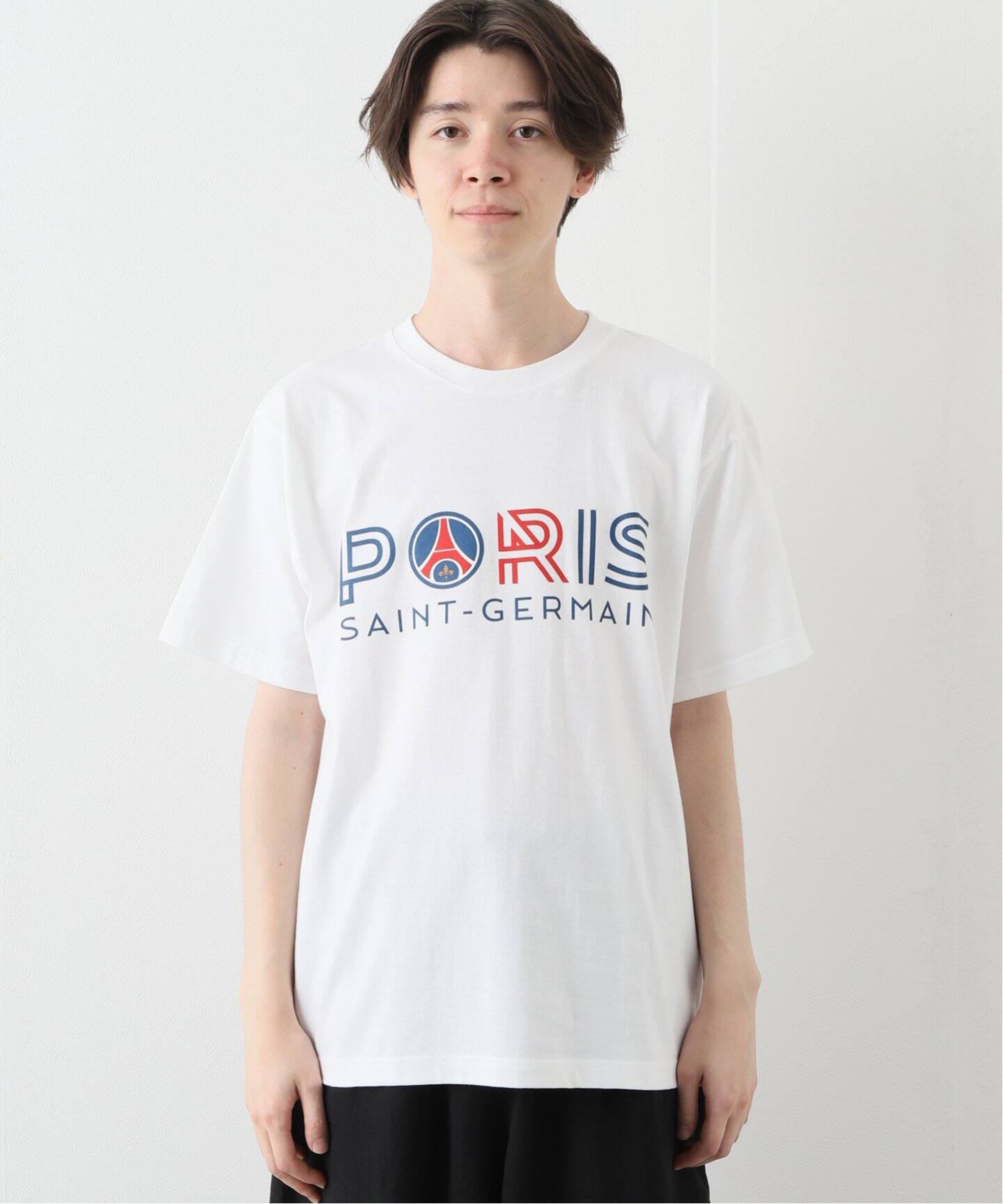 再入荷 Paris Saint Germain トリコロール インライン Tシャツ Paris Saint Germain パリサンジェルマン 公式のファッション通販 Baycrew S Store