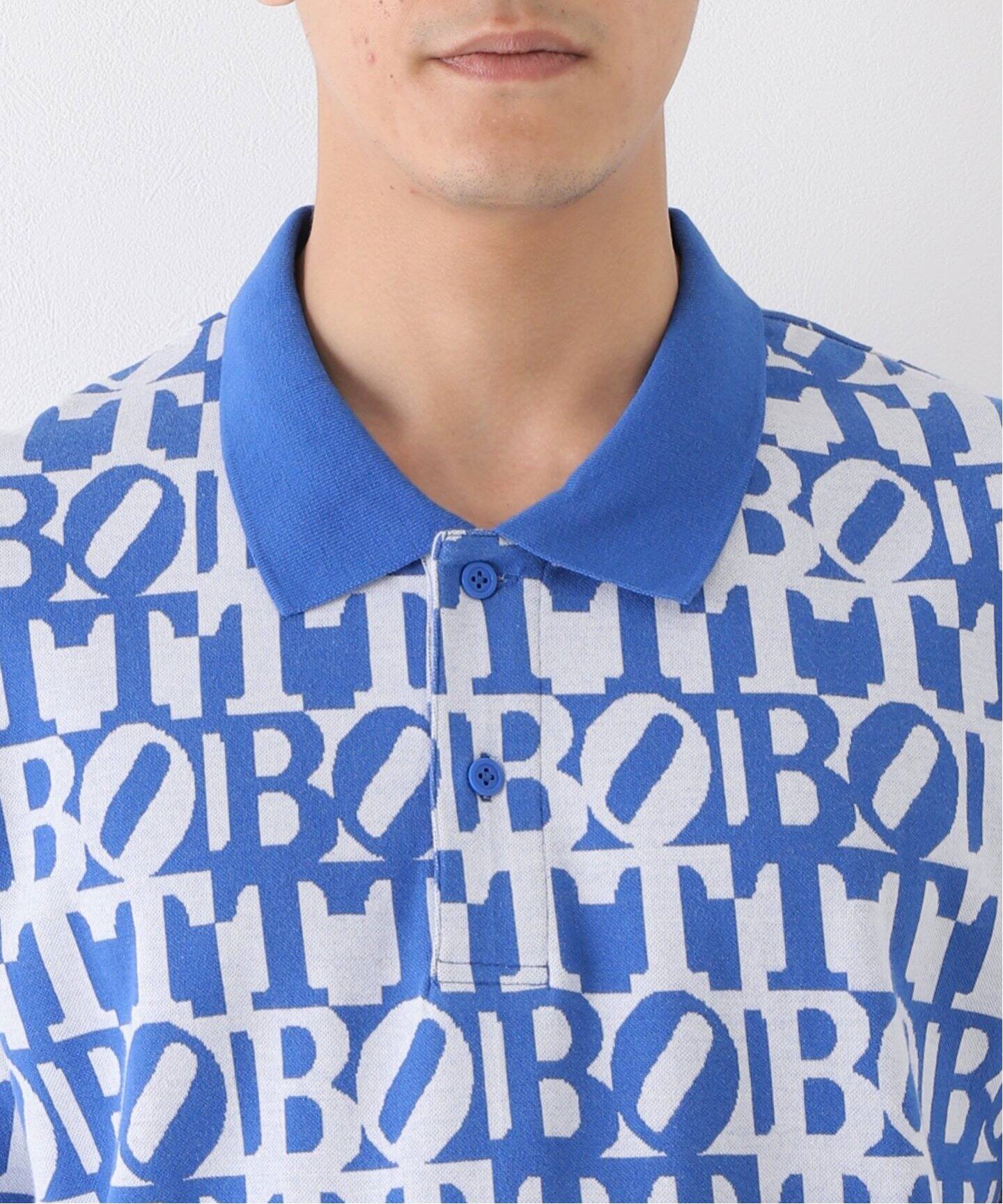 BoTT / ボット】Square Logo S/SL Jacquared ポロシャツ 