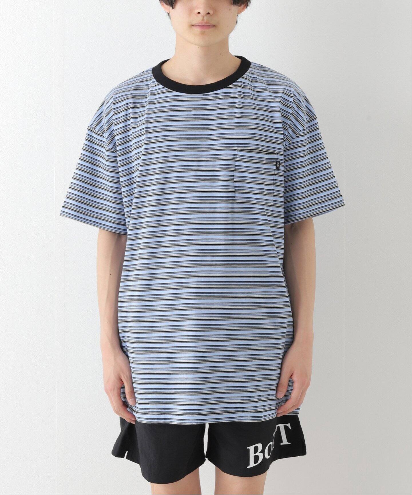 BoTT / ボット】Jacquard Border Tee（Tシャツ／カットソー）｜WISM 